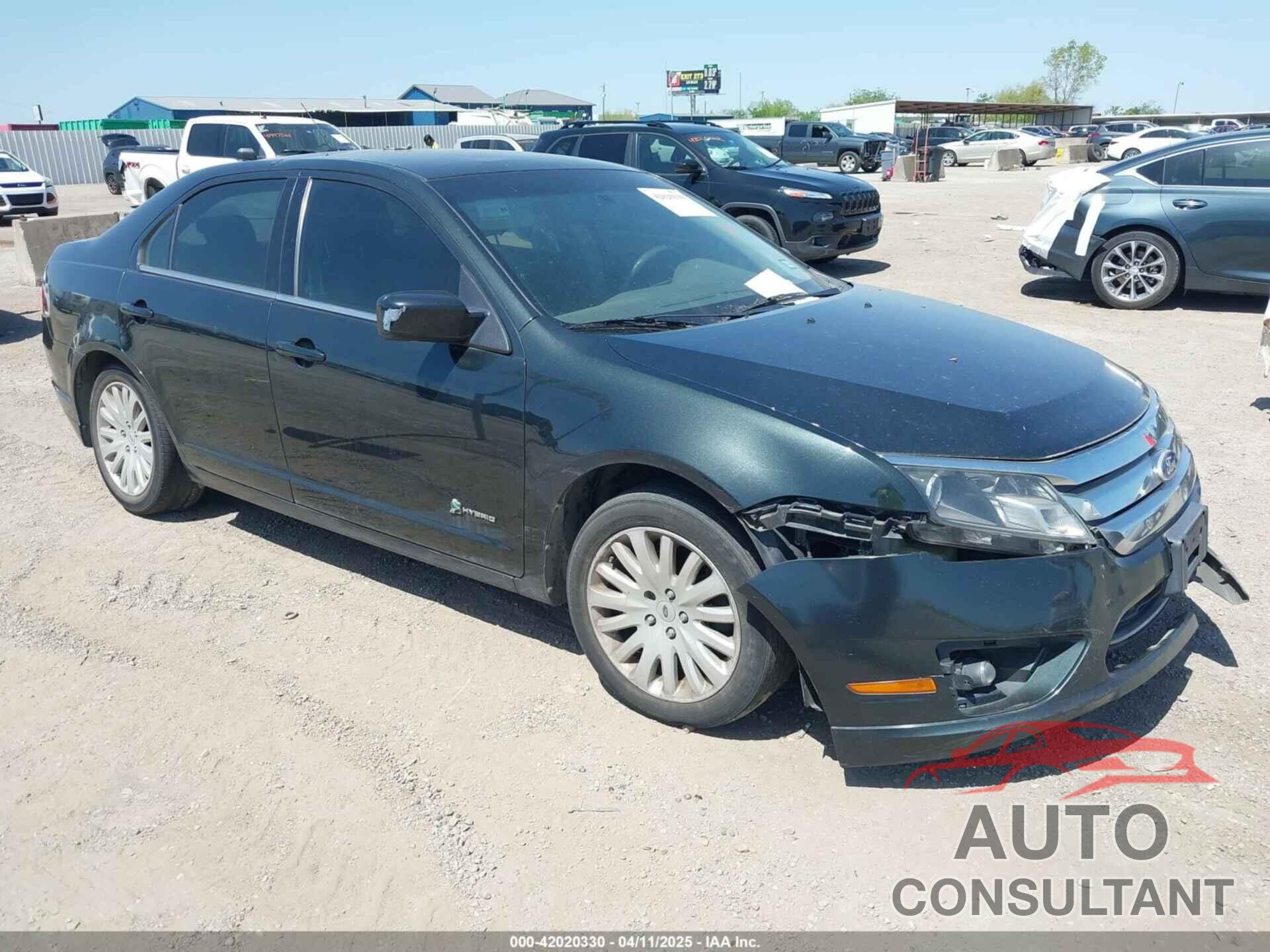 FORD FUSION HYBRID 2010 - 3FADP0L32AR371980