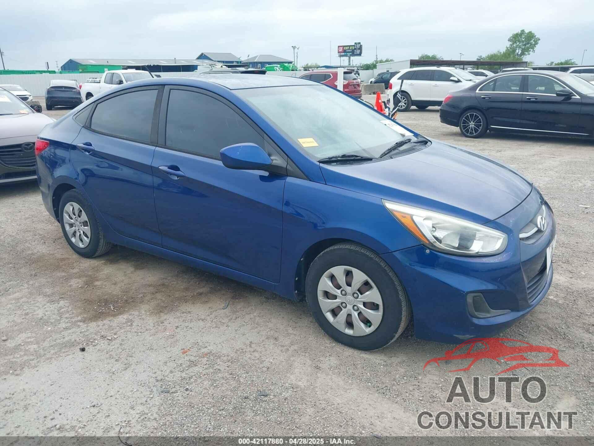 HYUNDAI ACCENT 2016 - KMHCT4AE1GU073818