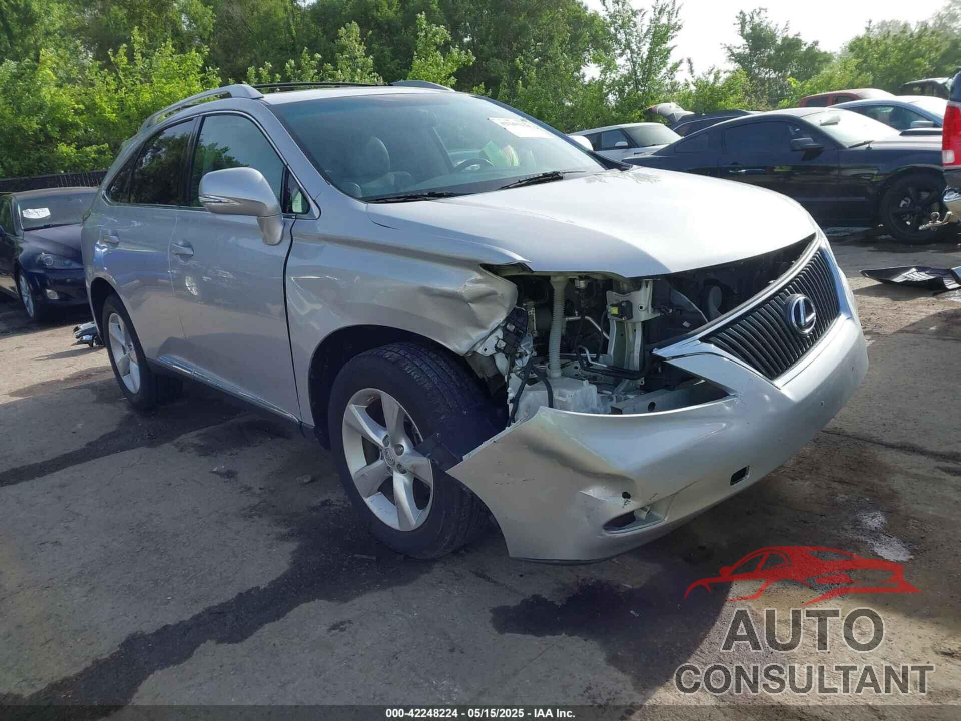 LEXUS RX 350 2010 - 2T2BK1BA6AC038446
