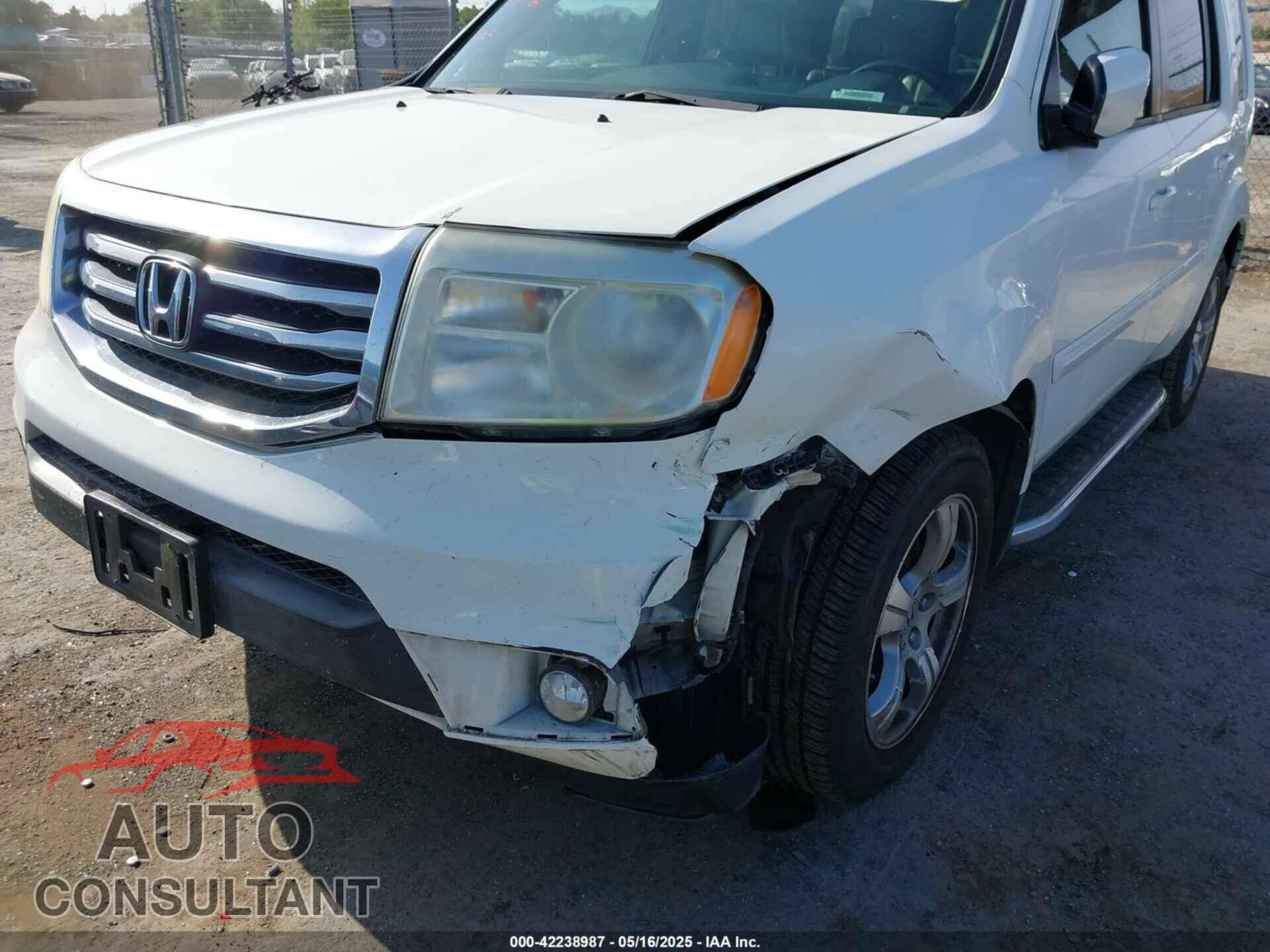 HONDA PILOT 2013 - 5FNYF3H51DB042641