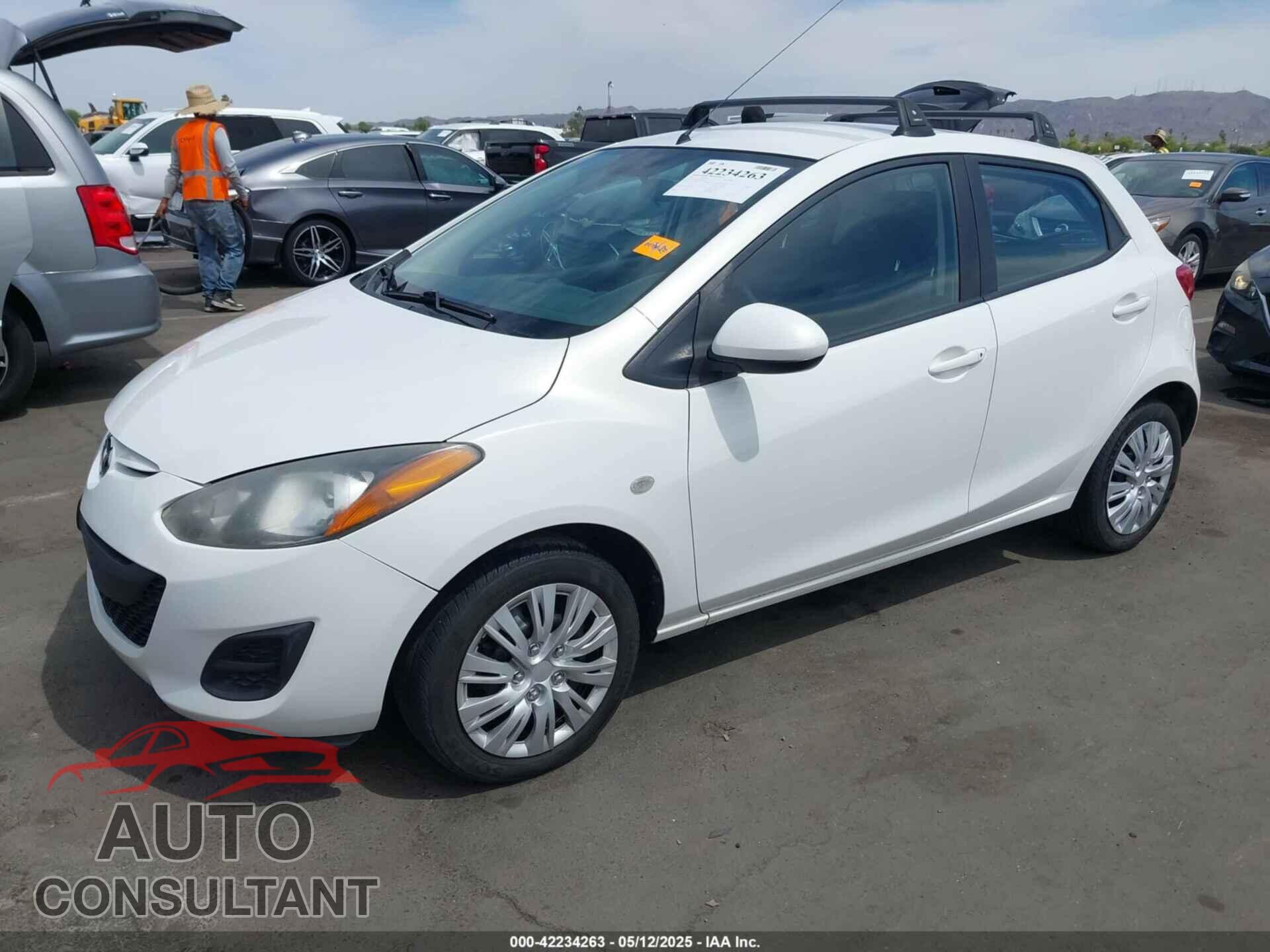 MAZDA MAZDA2 2011 - JM1DE1HY7B0125812