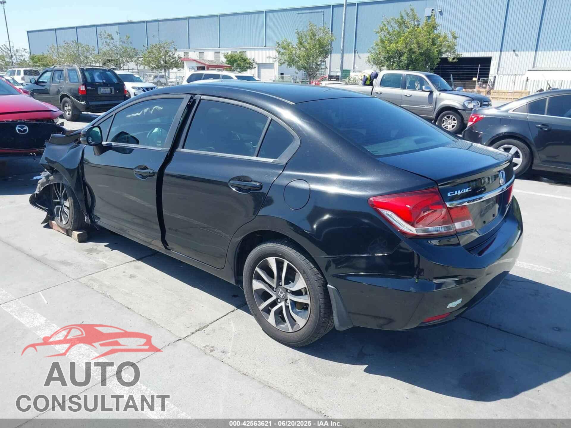 HONDA CIVIC 2013 - 19XFB2F94DE093351