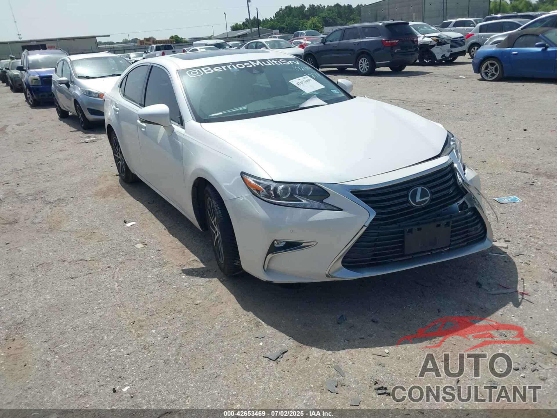 LEXUS ES 350 2018 - 58ABK1GG8JU098852