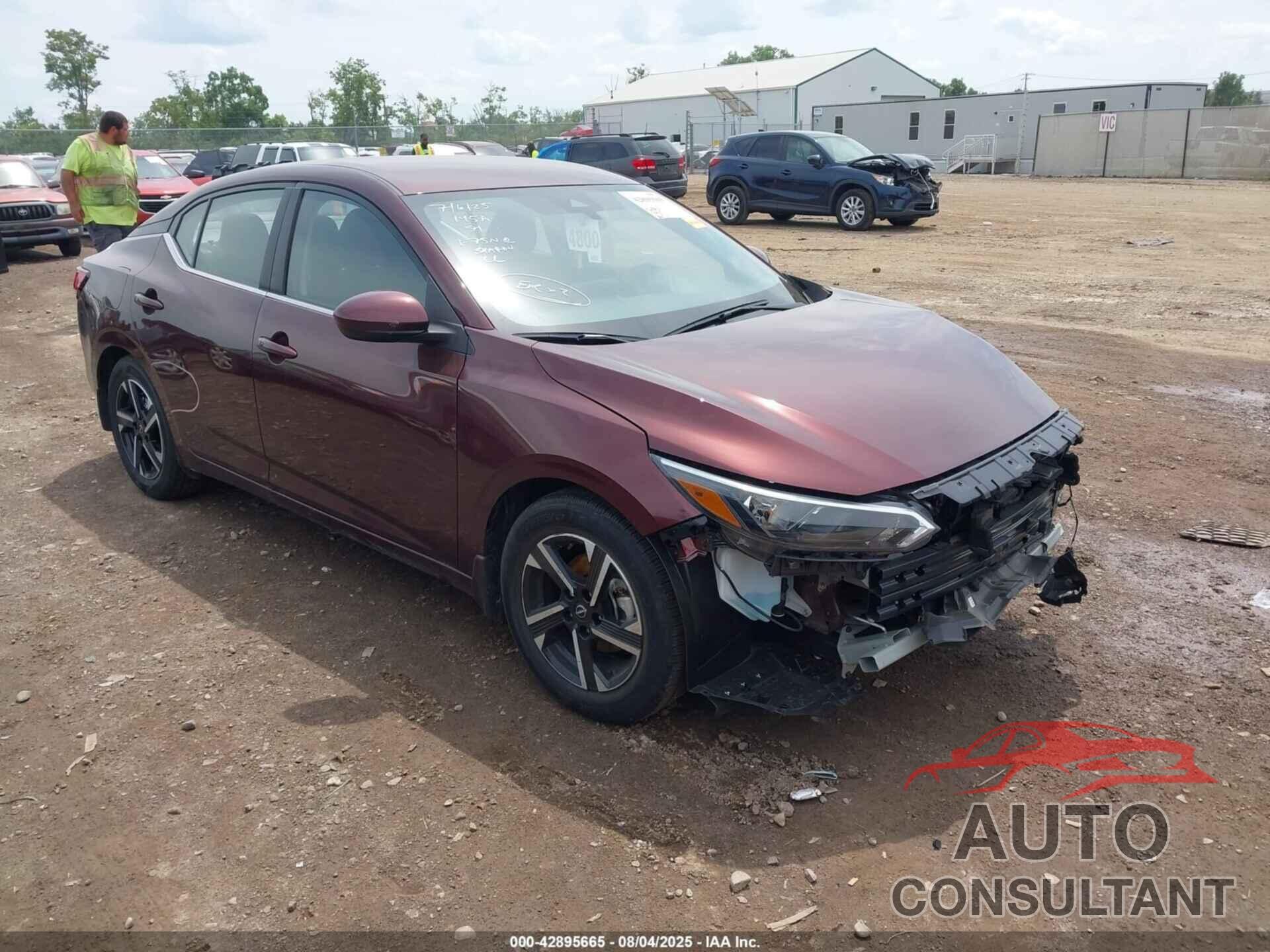 NISSAN SENTRA 2025 - 3N1AB8CV2SY322283