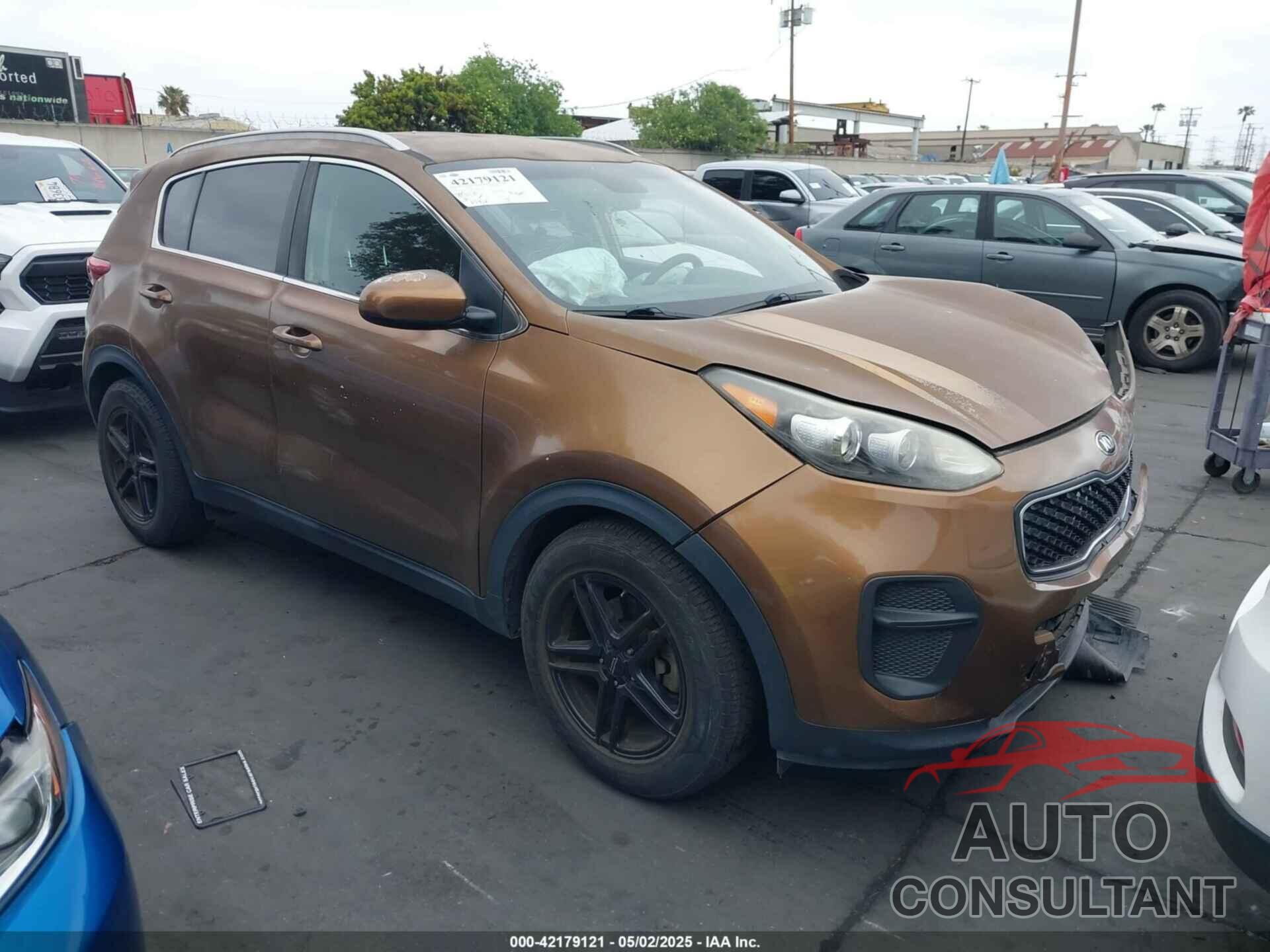 KIA SPORTAGE 2017 - KNDPM3AC5H7053860