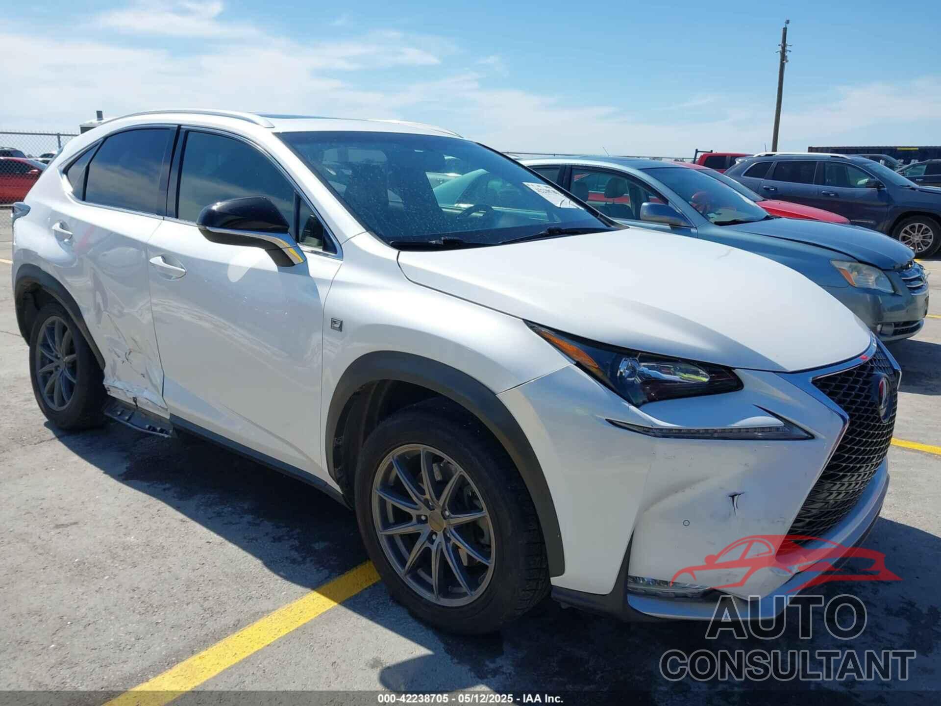 LEXUS NX 200T 2015 - JTJYARBZ6F2003592