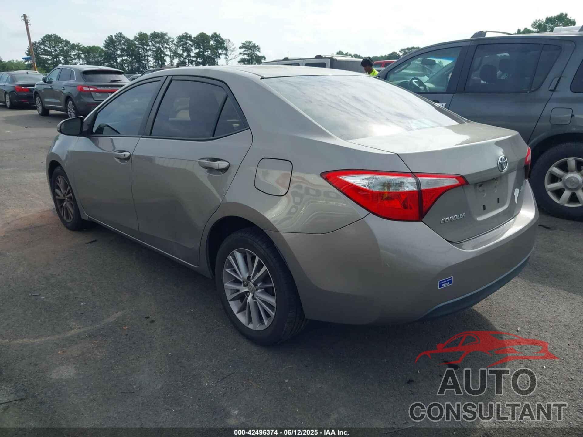 TOYOTA COROLLA 2015 - 2T1BURHE3FC254818