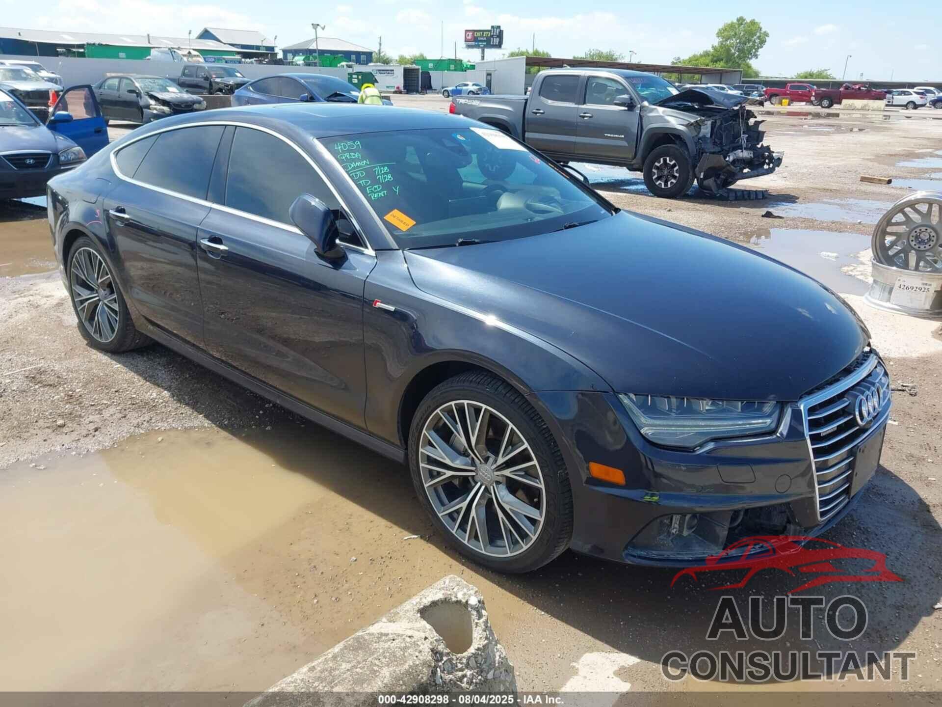AUDI A7 2016 - WAU2GAFC2GN182211