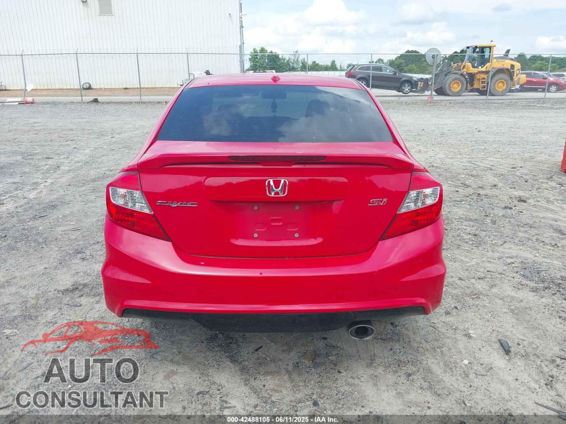 HONDA CIVIC 2012 - 2HGFB6E52CH704911