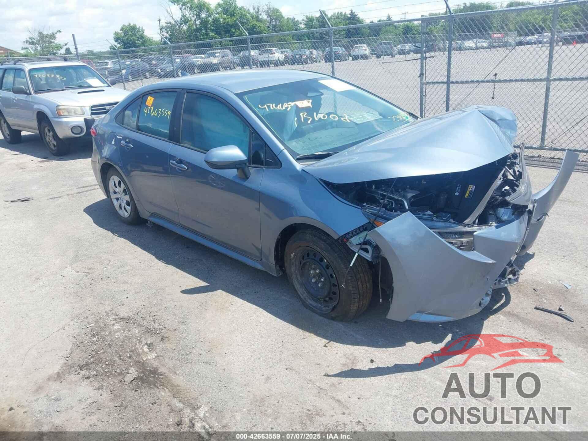 TOYOTA COROLLA 2025 - 5YFB4MDE5SP238820