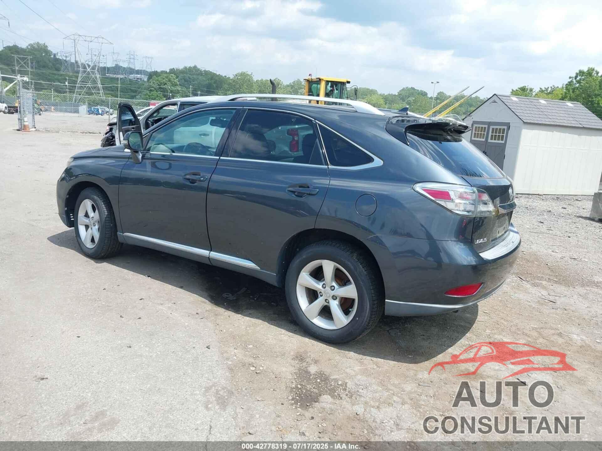 LEXUS RX 350 2010 - 2T2BK1BA5AC030838