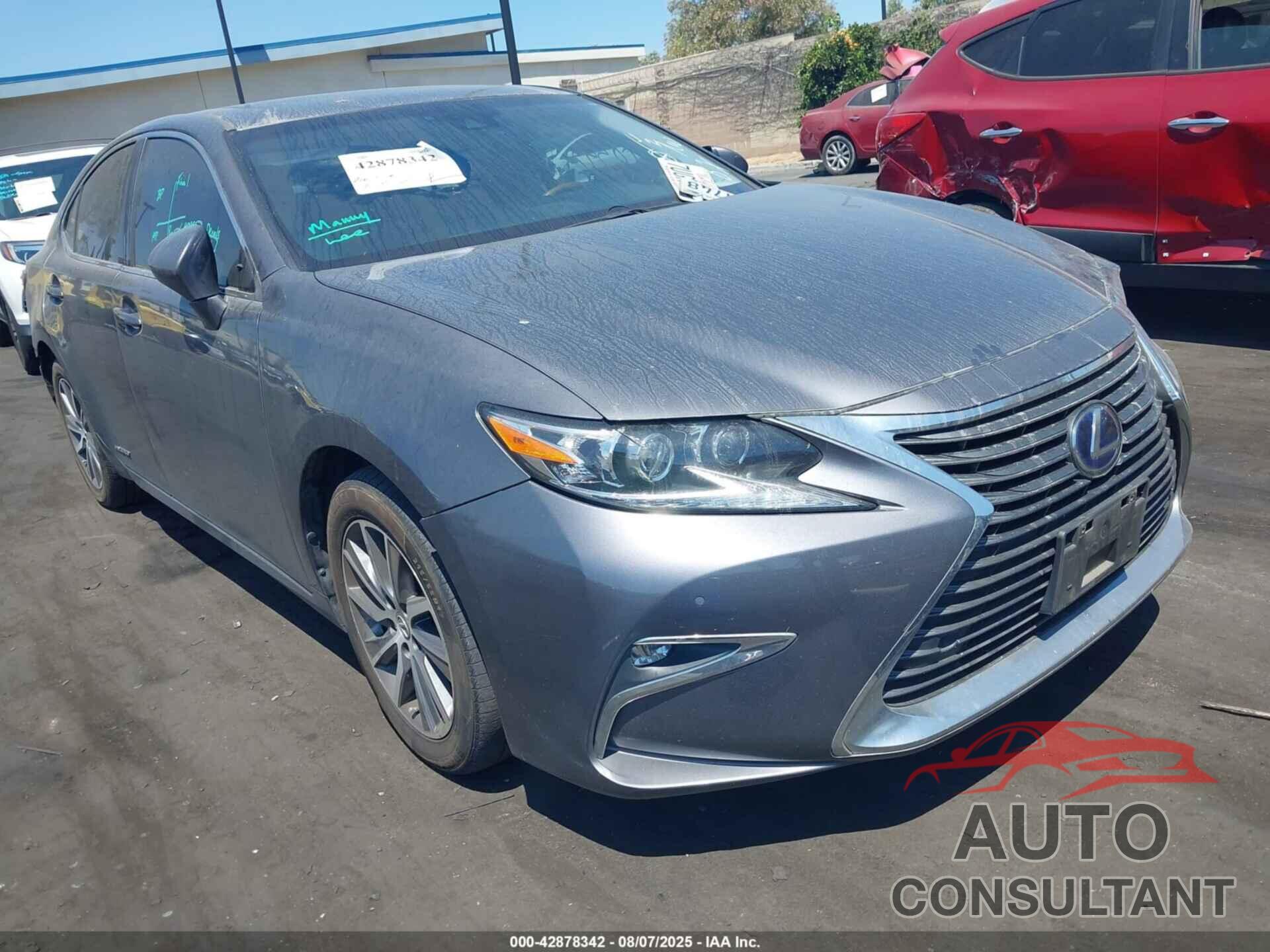 LEXUS ES 300H 2016 - JTHBW1GGXG2128307