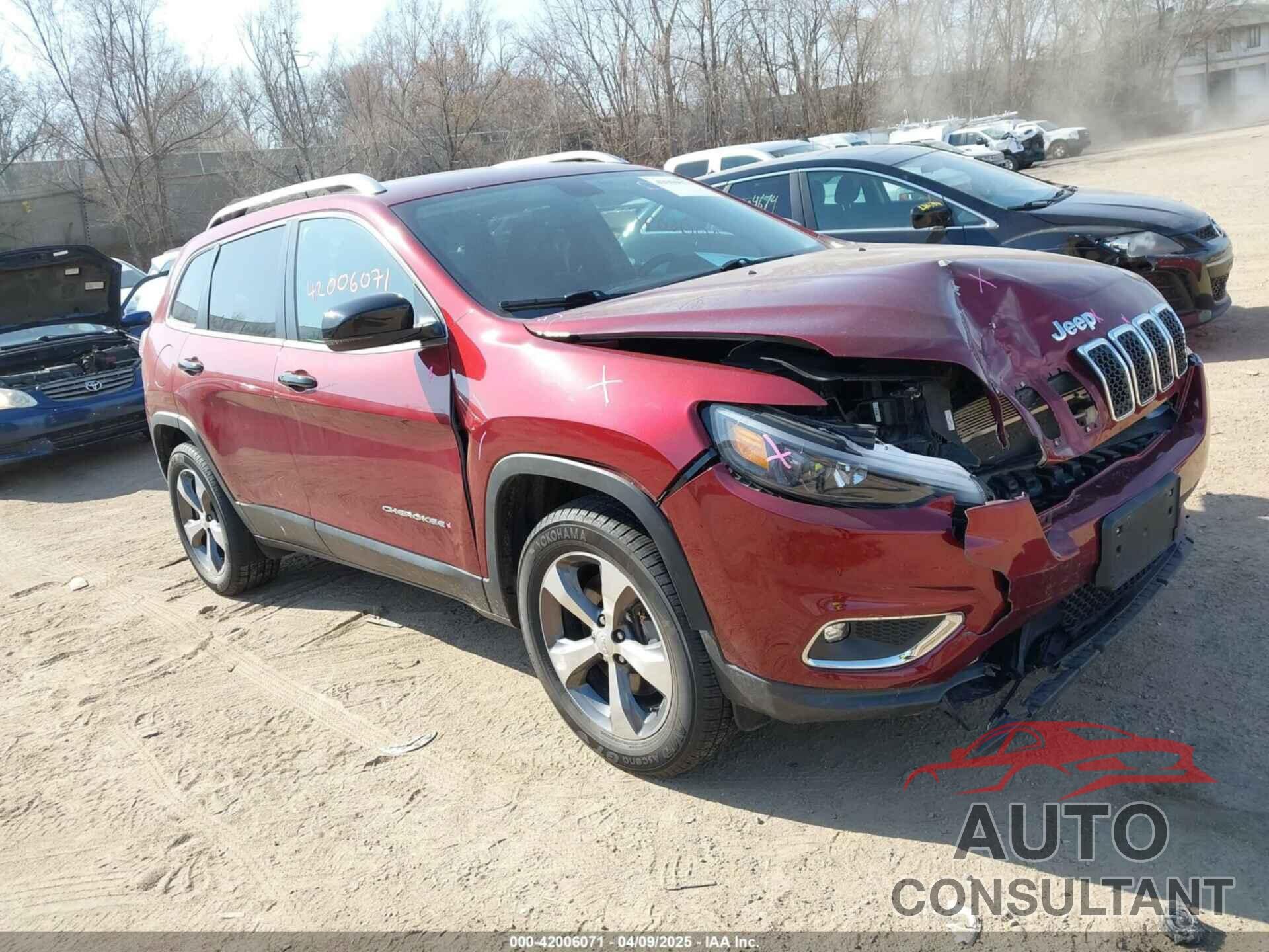 JEEP CHEROKEE 2019 - 1C4PJMDX4KD122186