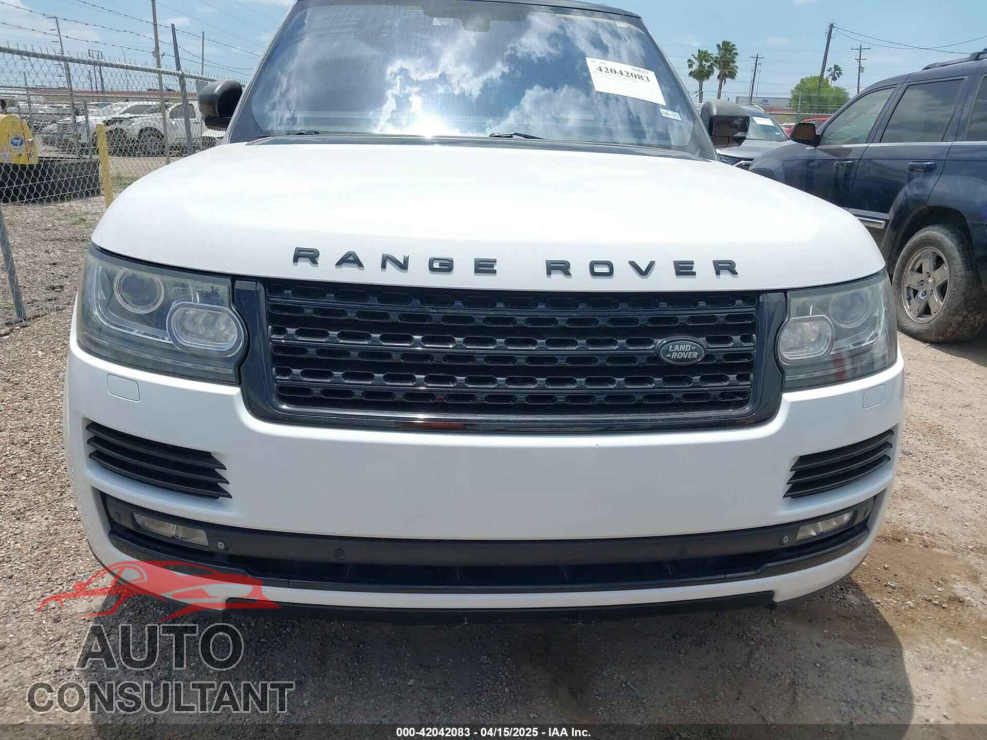 LAND ROVER RANGE ROVER 2015 - SALGS3TF8FA204406