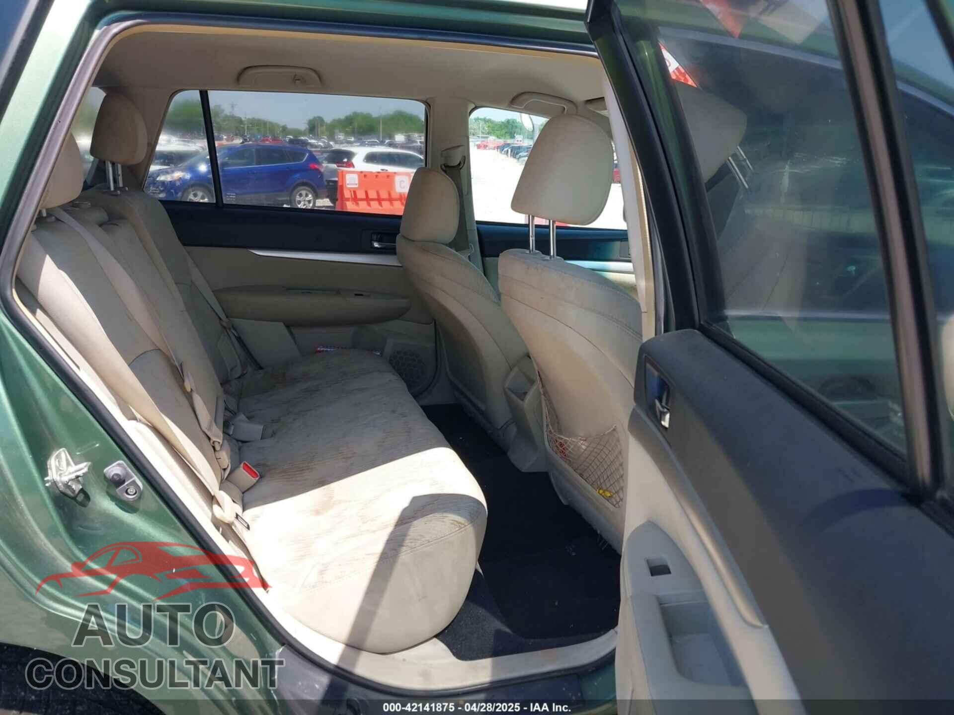 SUBARU OUTBACK 2011 - 4S4BRCCC8B3374875