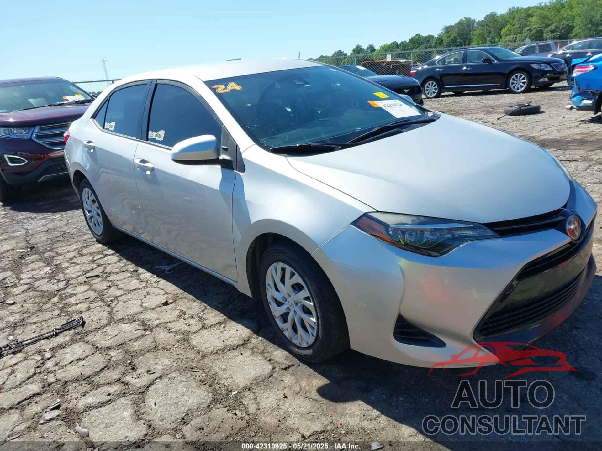 TOYOTA COROLLA 2019 - 5YFBURHE4KP945141