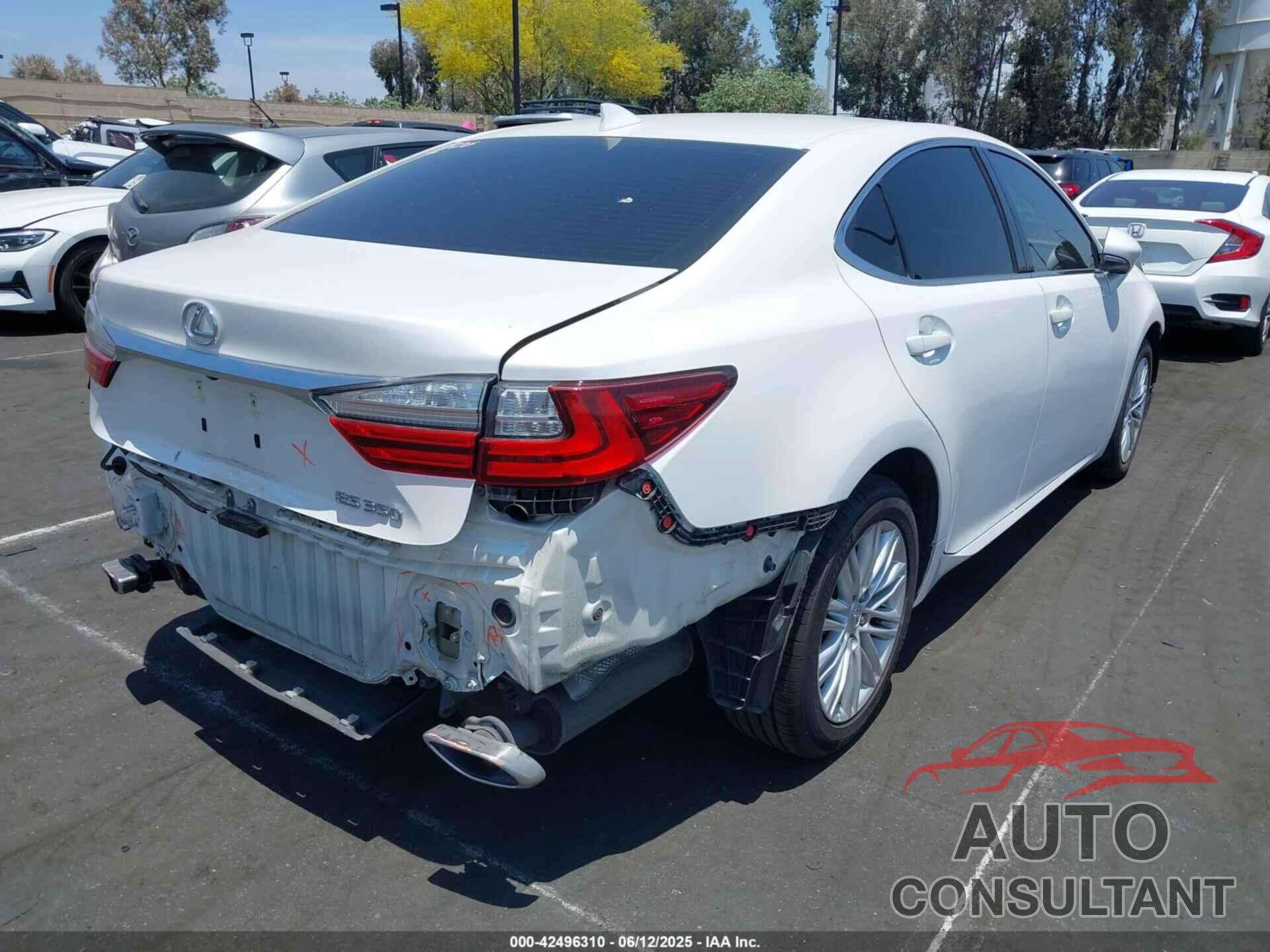 LEXUS ES 350 2017 - 58ABK1GG8HU045899