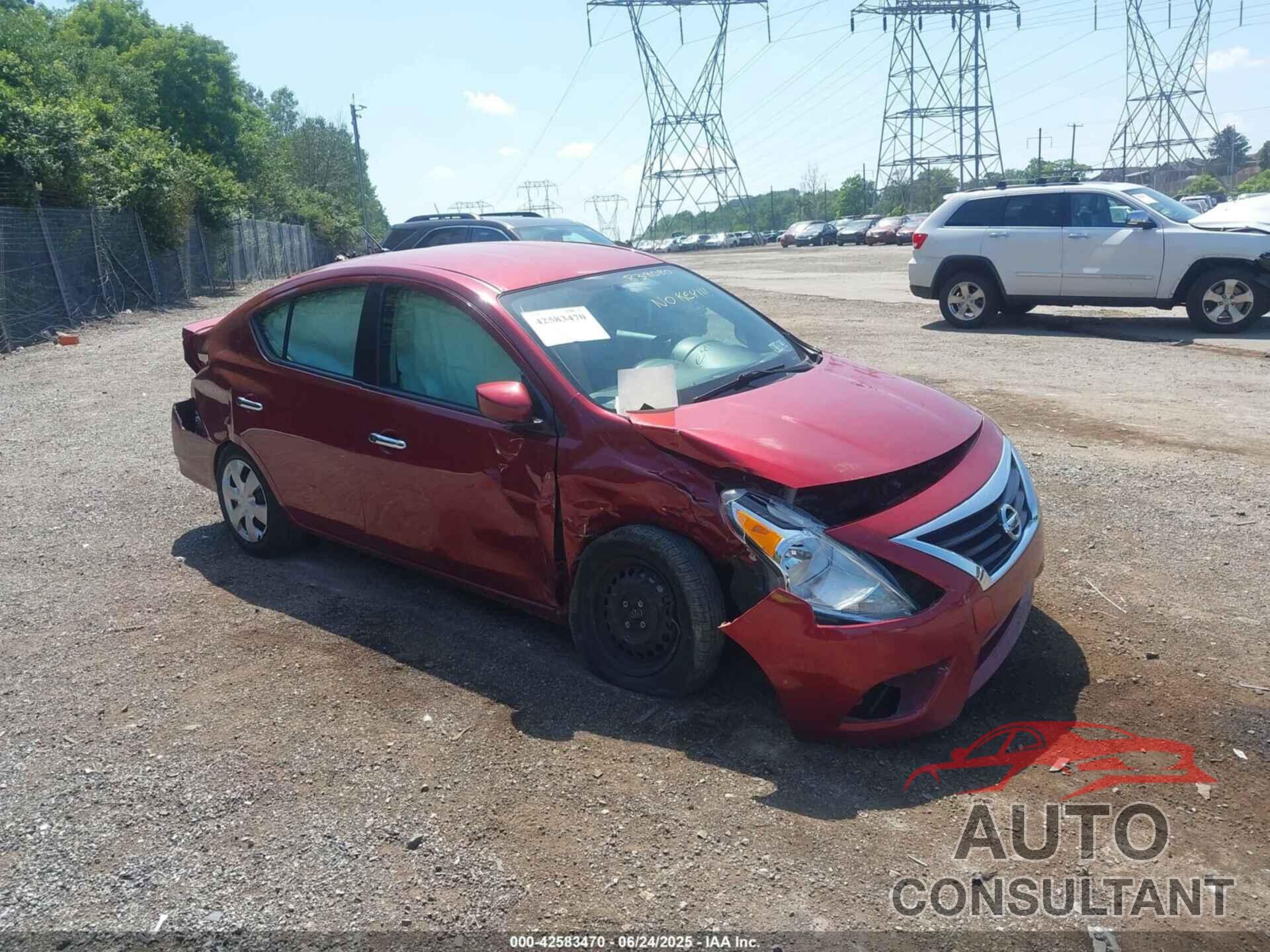 NISSAN VERSA 2019 - 3N1CN7AP4KL839080