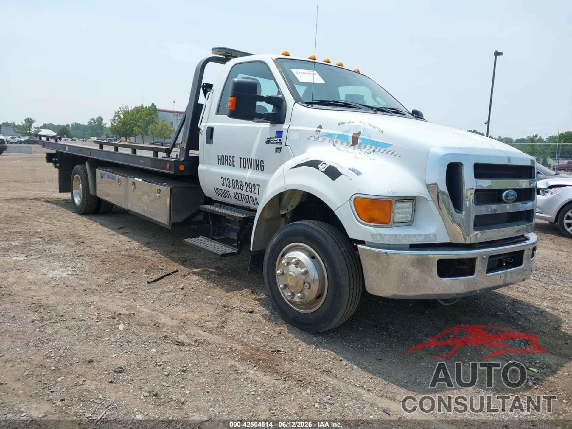 FORD F-650 GAS 2013 - 3FRNF6HP2DV784335