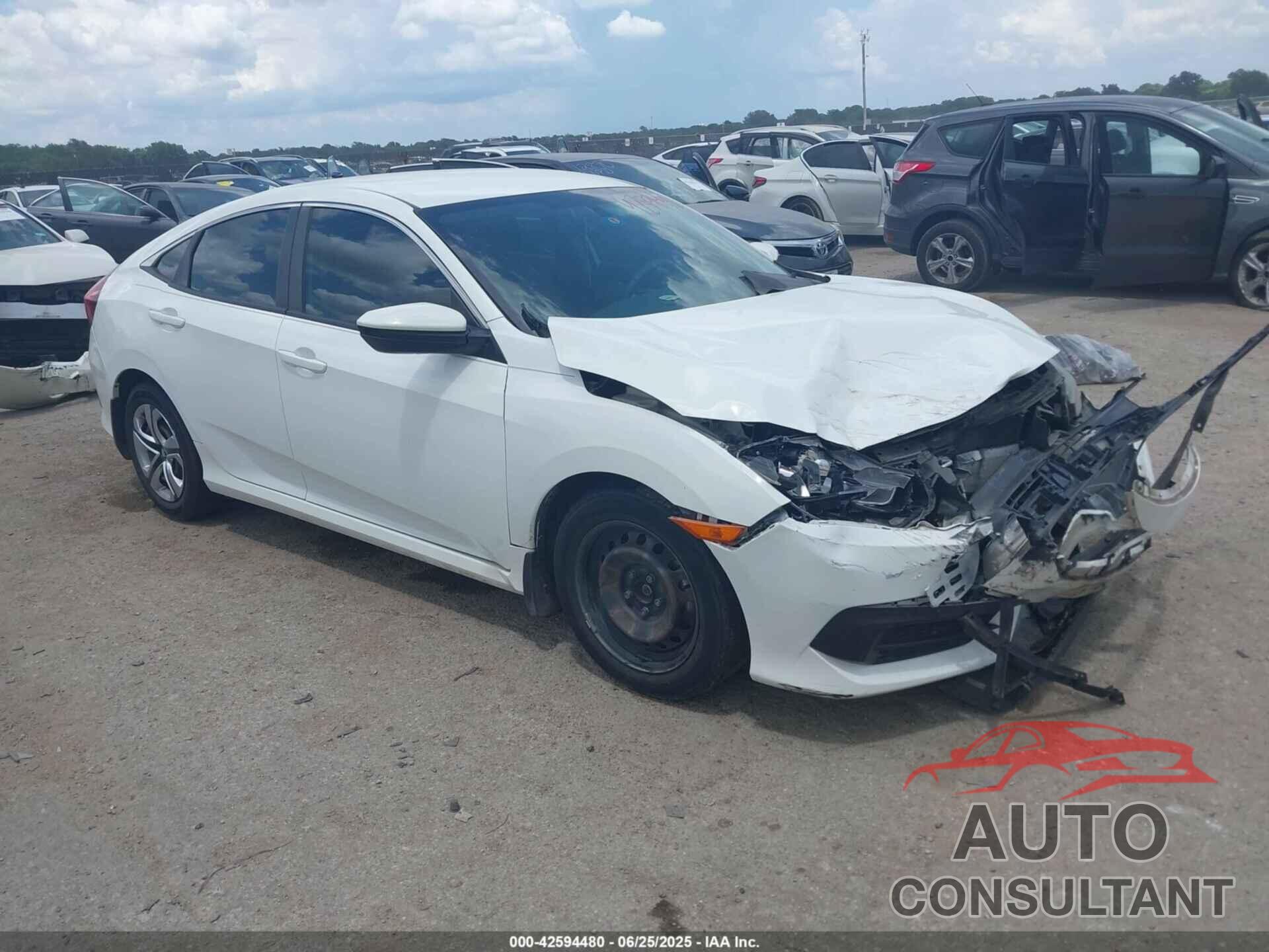 HONDA CIVIC 2016 - 19XFC2F59GE069545