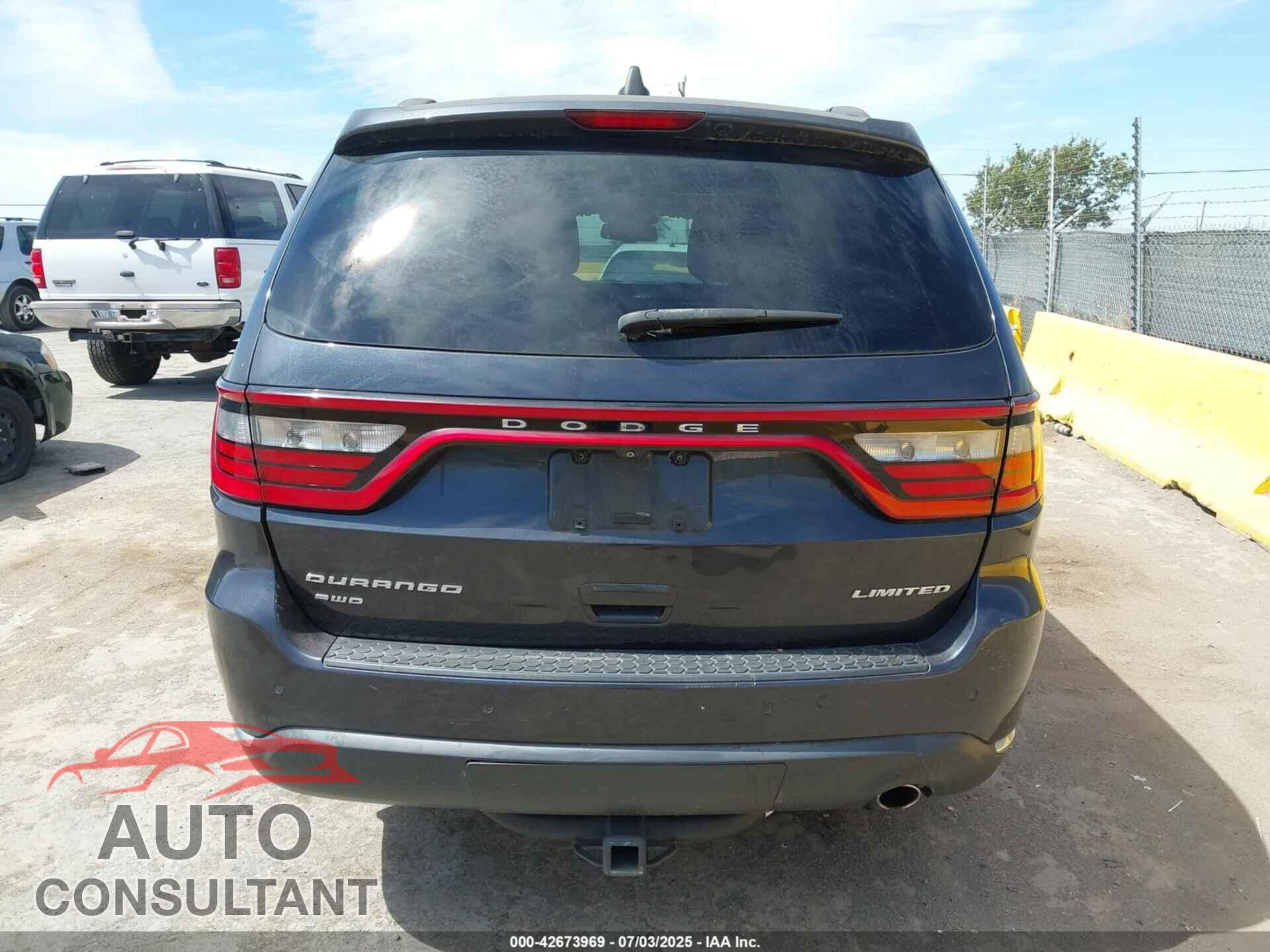 DODGE DURANGO 2014 - 1C4RDJDG7EC586842
