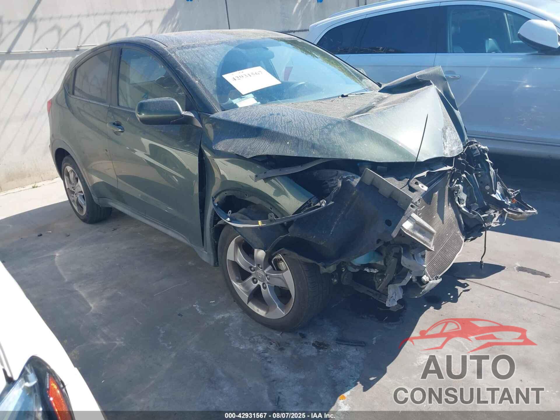HONDA HR-V 2017 - 3CZRU5H34HG707398
