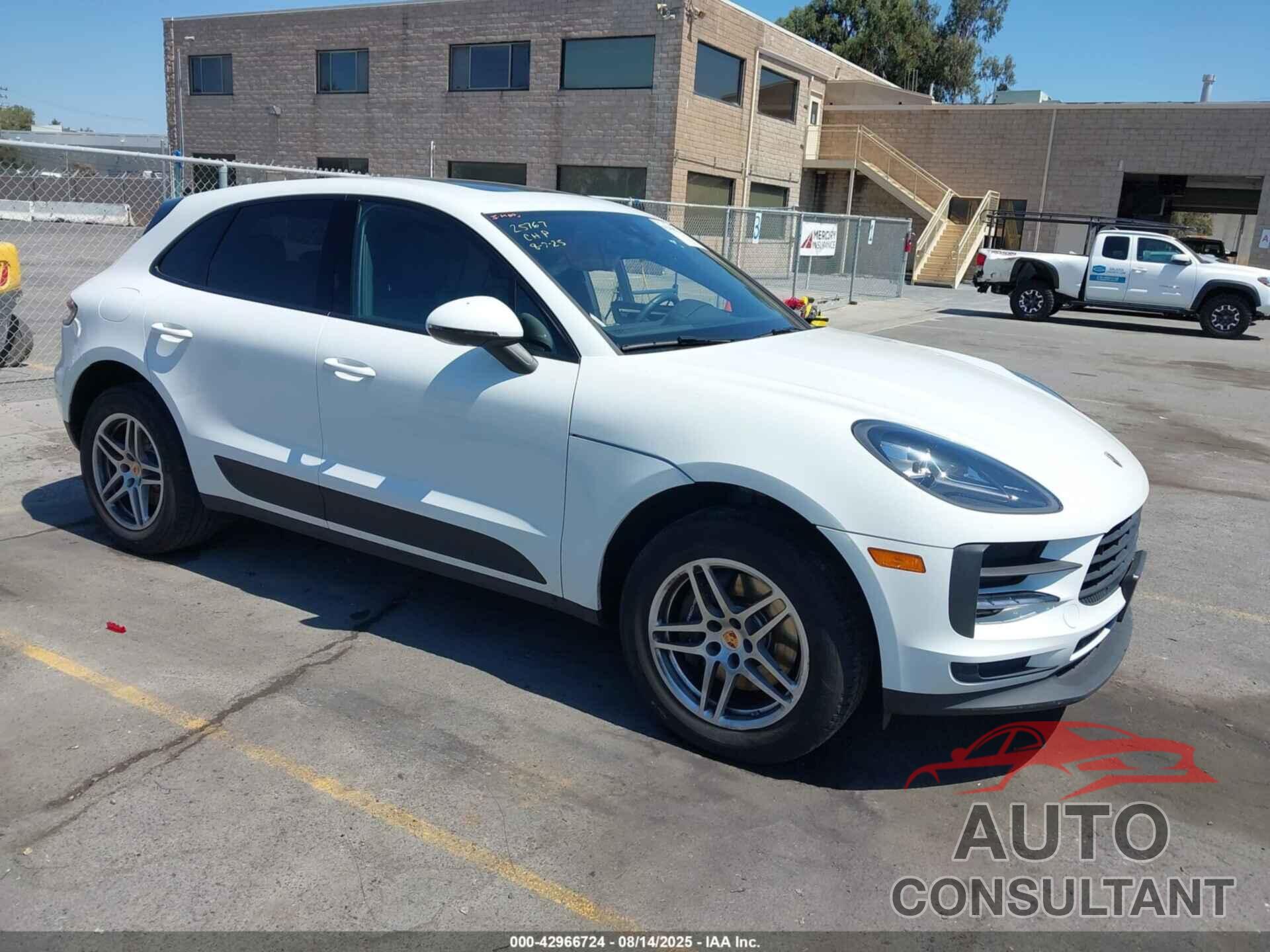 PORSCHE MACAN 2021 - WP1AA2A51MLB14454