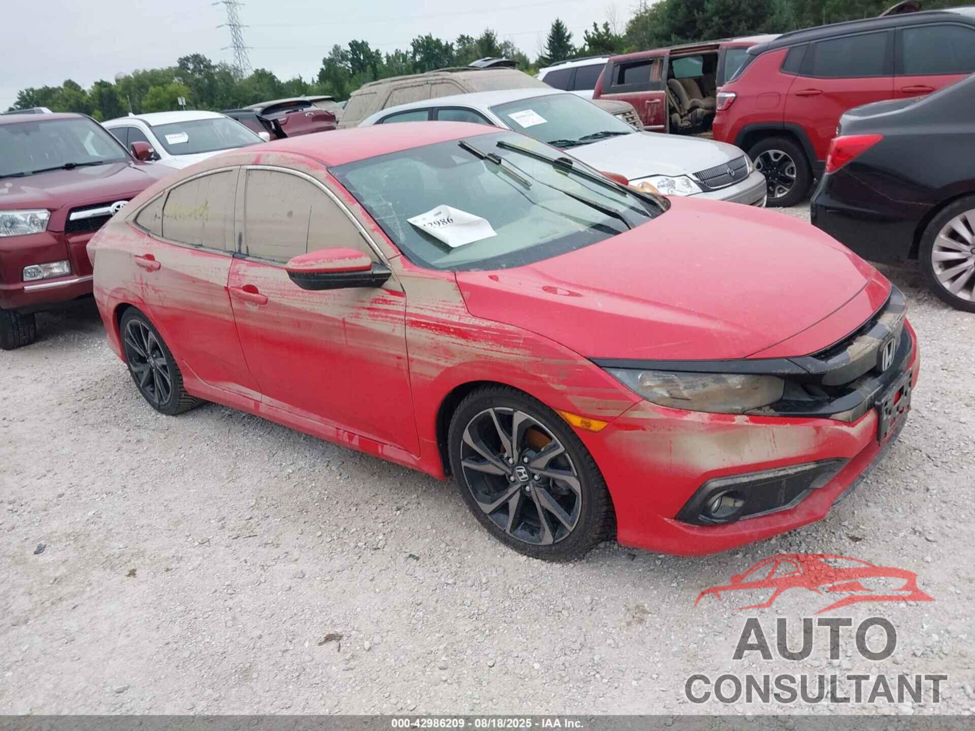 HONDA CIVIC 2020 - 2HGFC2F81LH543515