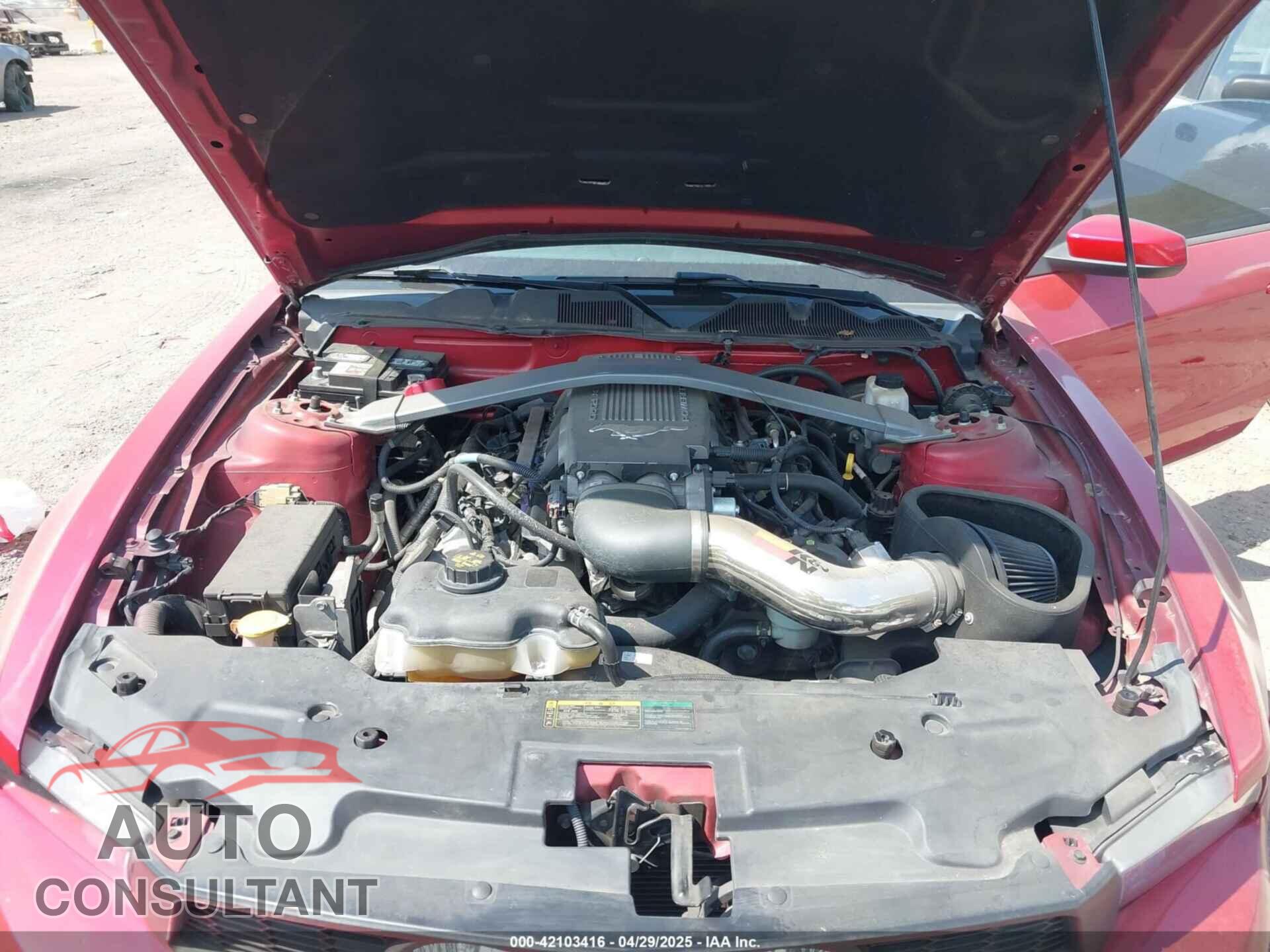FORD MUSTANG 2010 - 1ZVBP8CH8A5154932