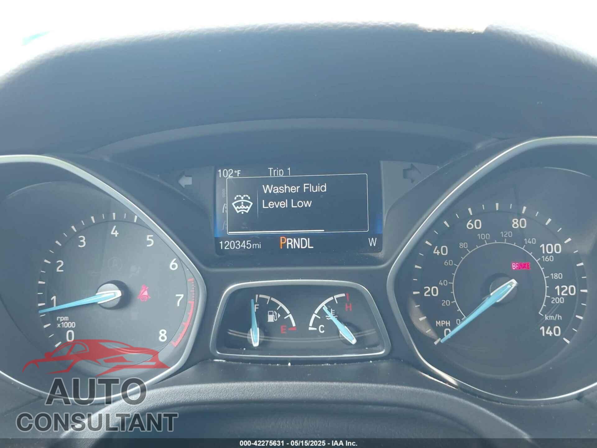 FORD FOCUS 2016 - 1FADP3F20GL336611