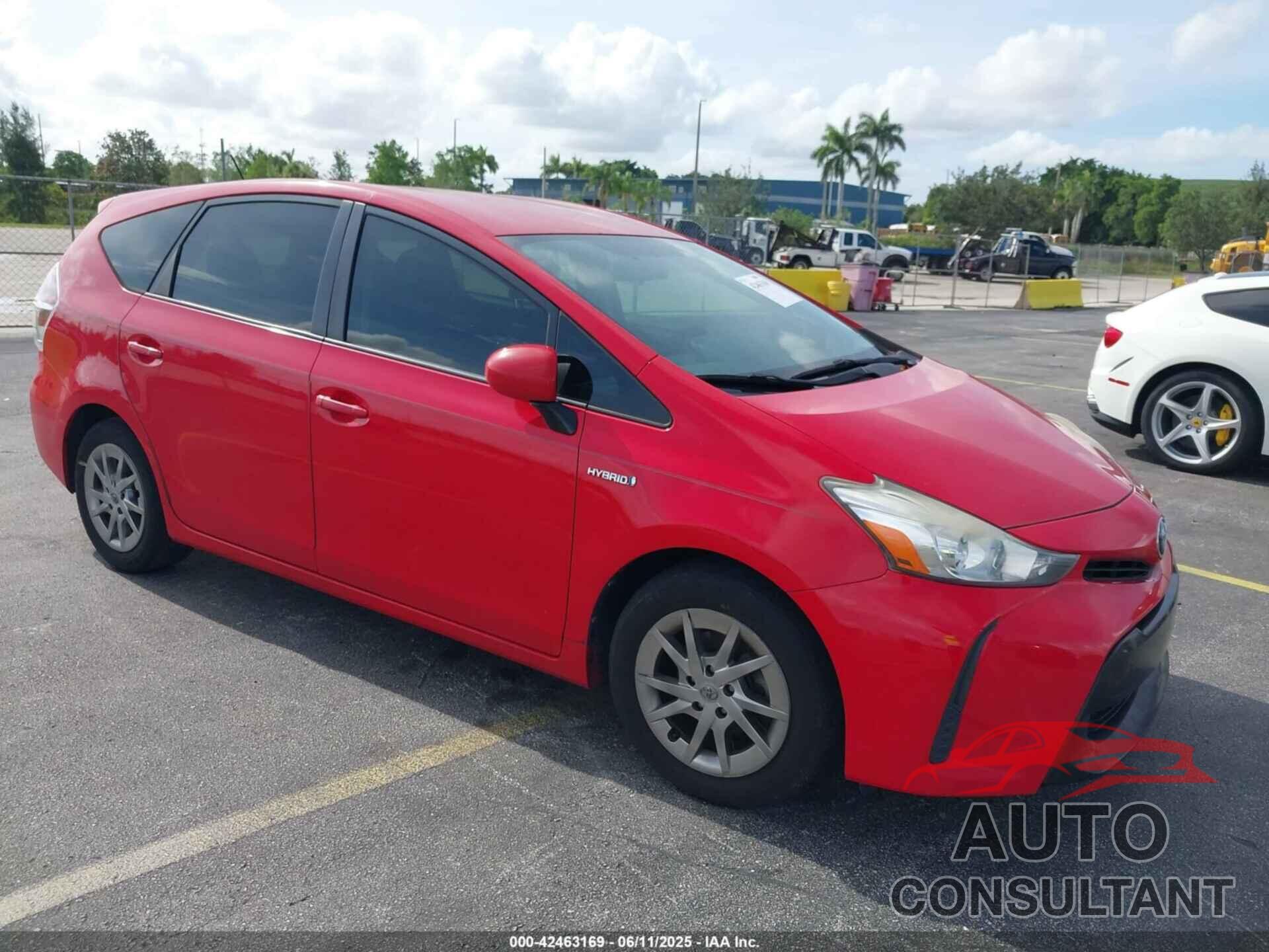 TOYOTA PRIUS V 2016 - JTDZN3EU2GJ052093