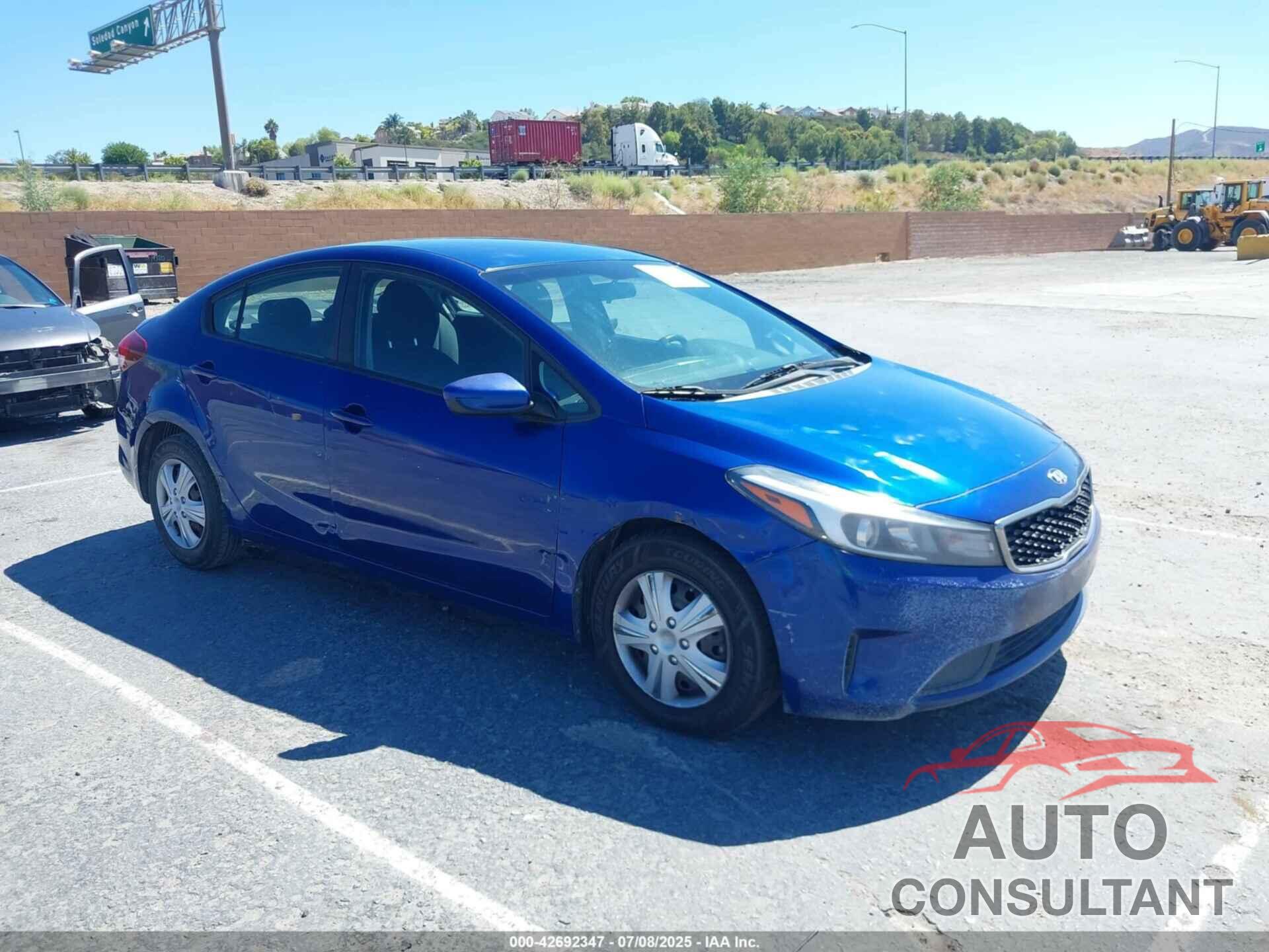 KIA FORTE 2017 - 3KPFL4A78HE030208