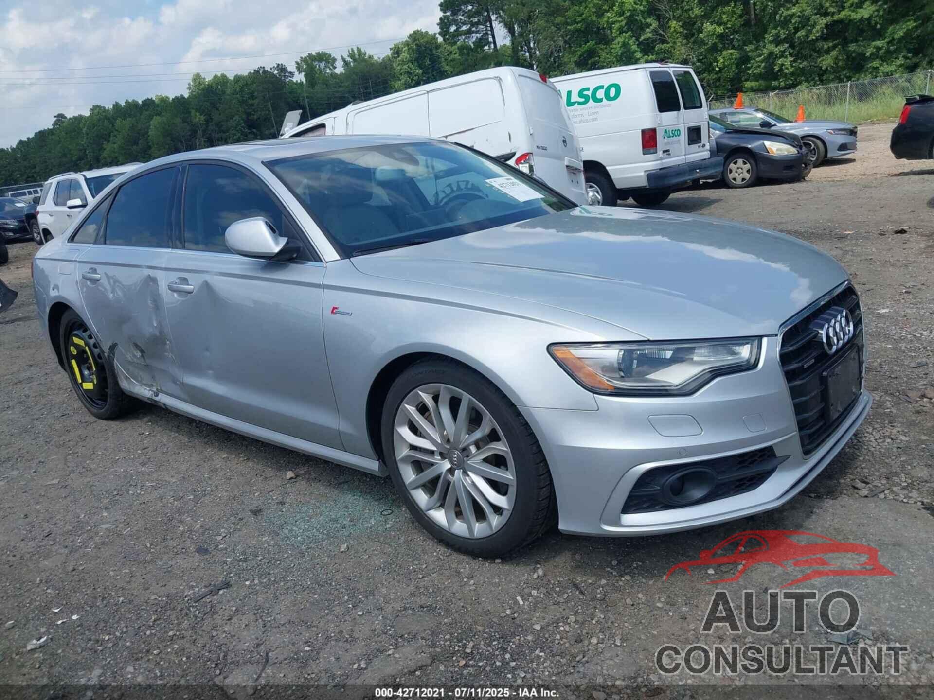 AUDI A6 2013 - WAUHGAFC7DN139960