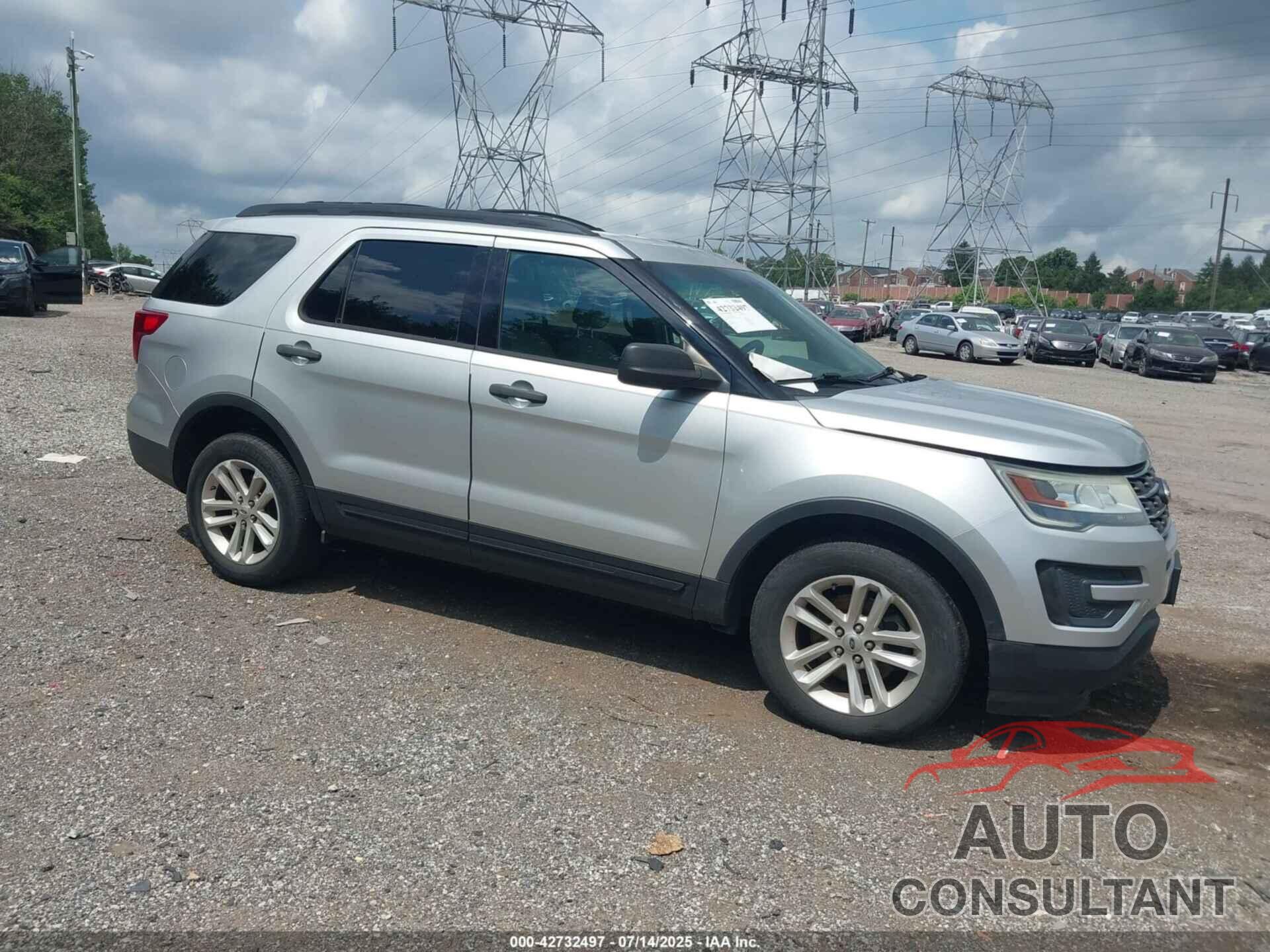 FORD EXPLORER 2016 - 1FM5K8B80GGB43545