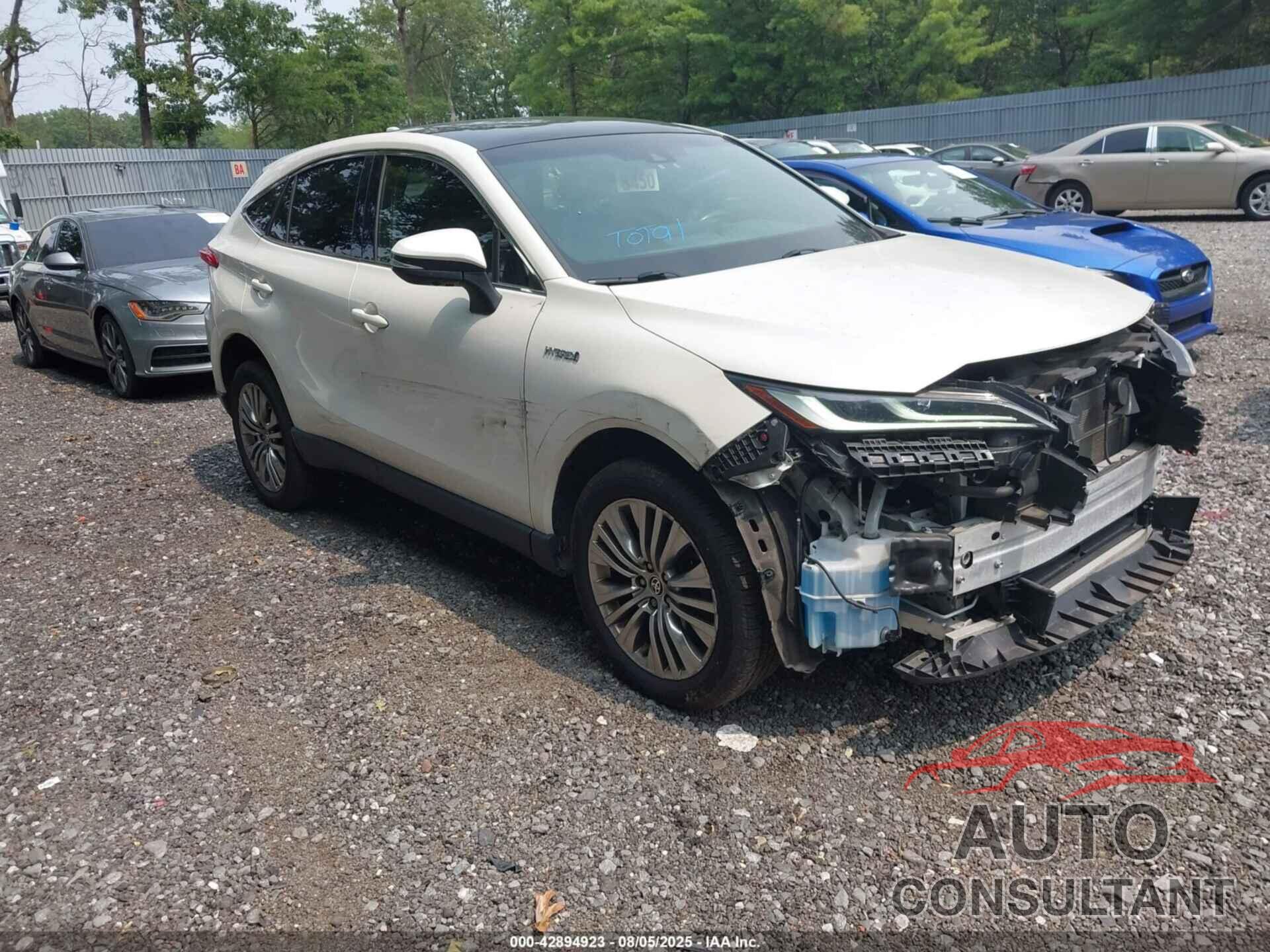 TOYOTA VENZA 2021 - JTEAAAAH1MJ037680