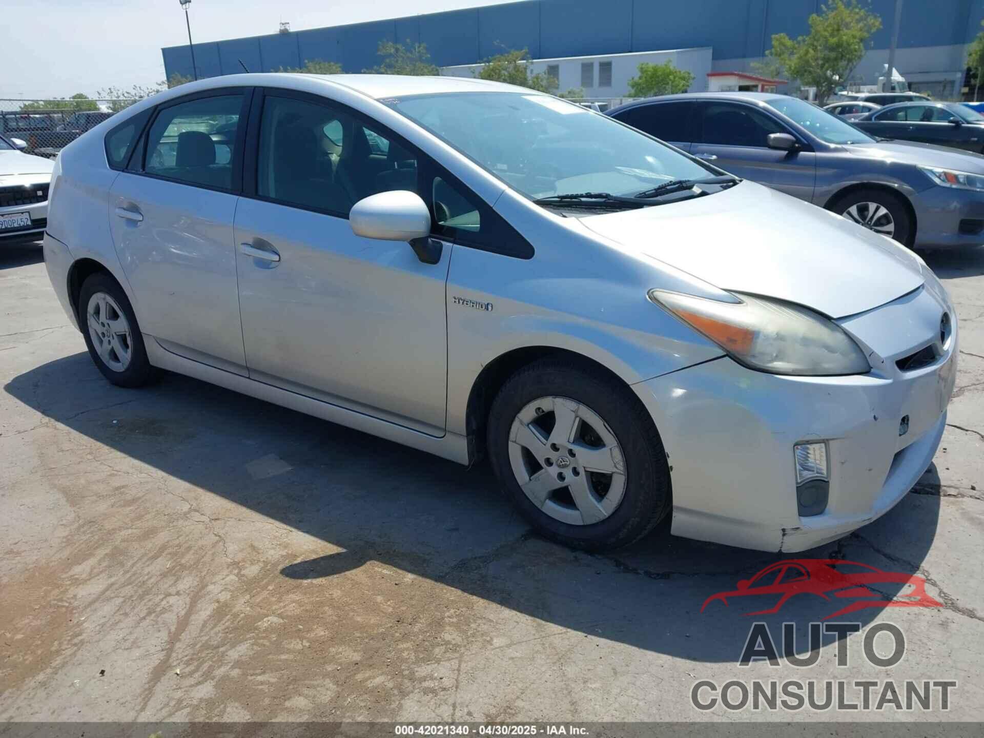 TOYOTA PRIUS 2011 - JTDKN3DUXB5331344