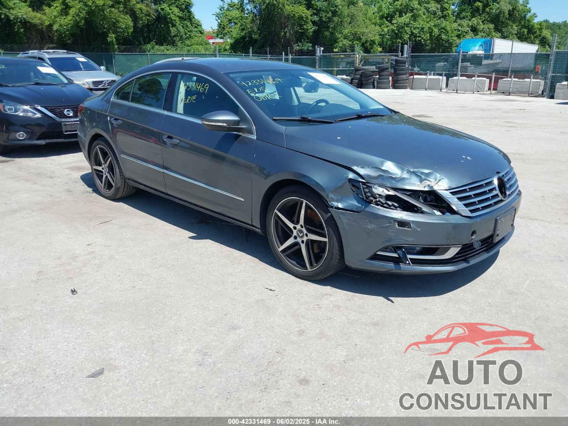 VOLKSWAGEN CC 2014 - WVWBP7AN4EE505038