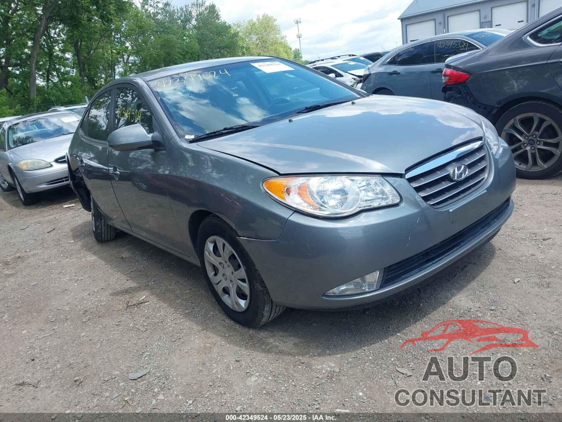 HYUNDAI ELANTRA 2009 - KMHDU46D19U805191