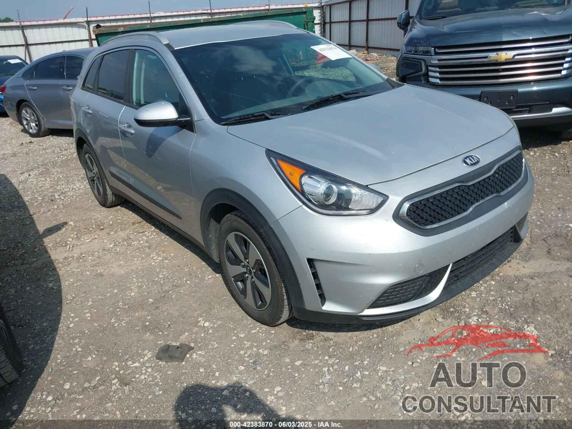 KIA NIRO 2017 - KNDCB3LC5H5068310