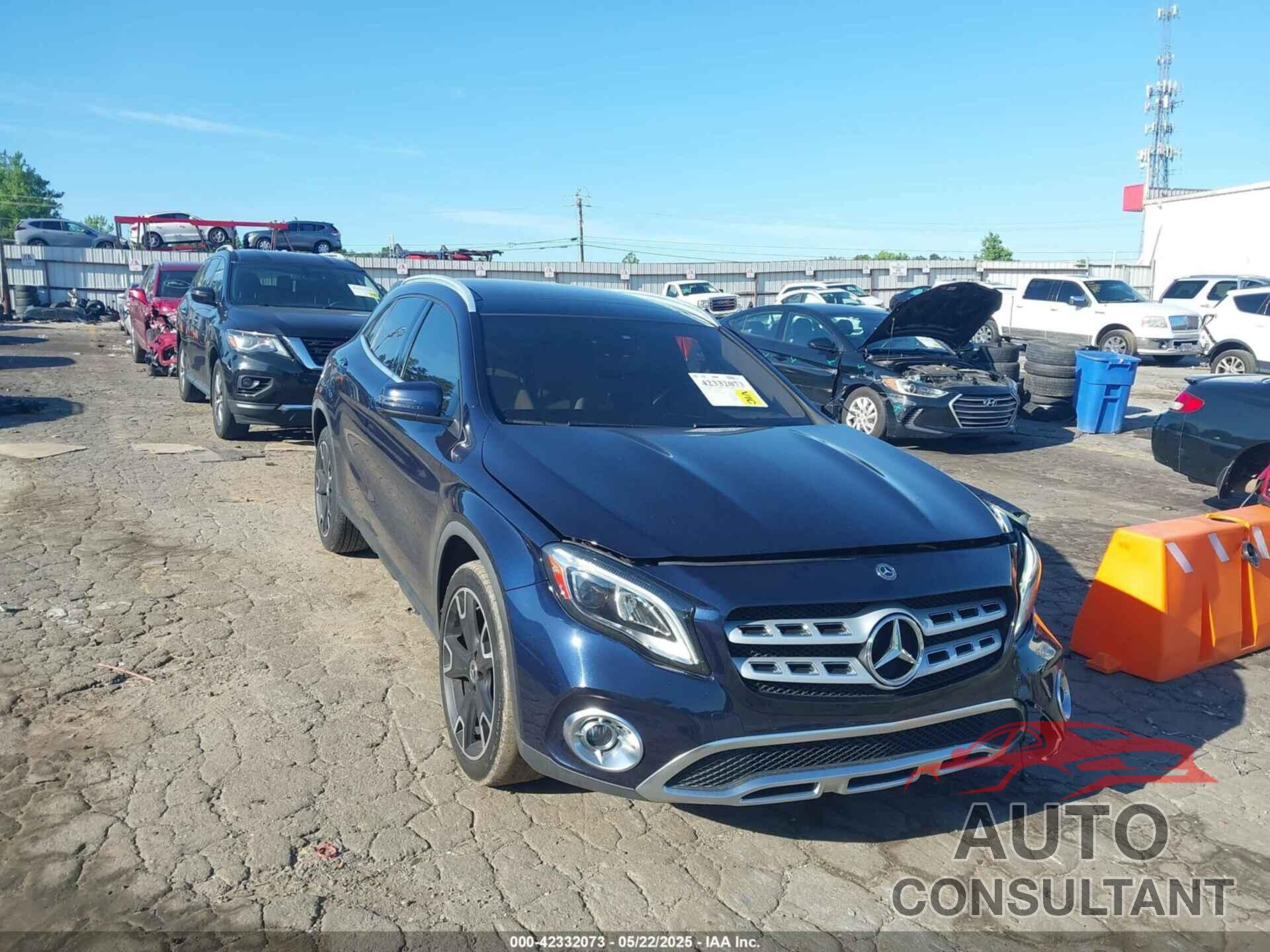 MERCEDES-BENZ GLA 250 2018 - WDCTG4EB7JJ402887