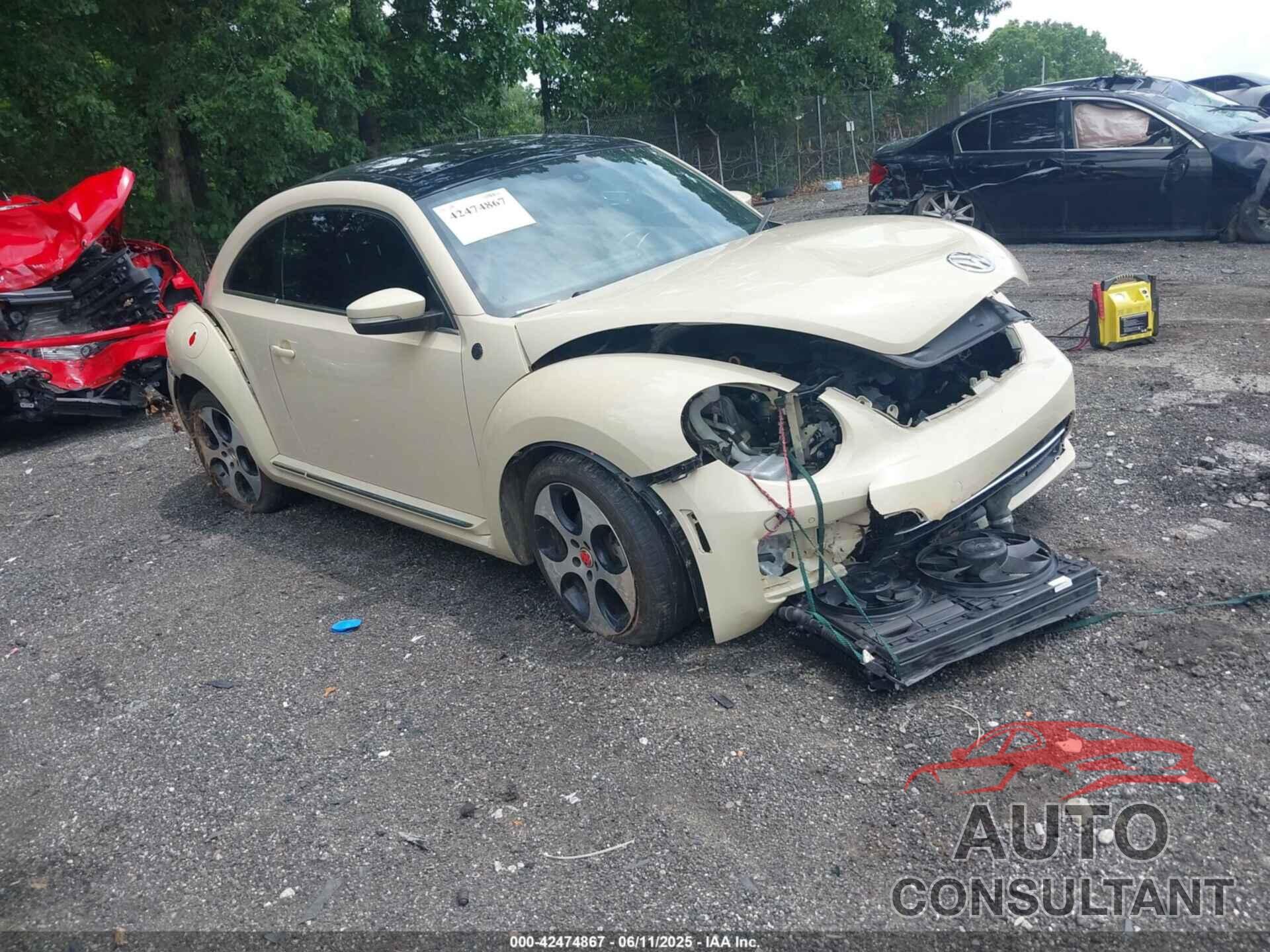 VOLKSWAGEN BEETLE 2019 - 3VWFD7AT2KM700941