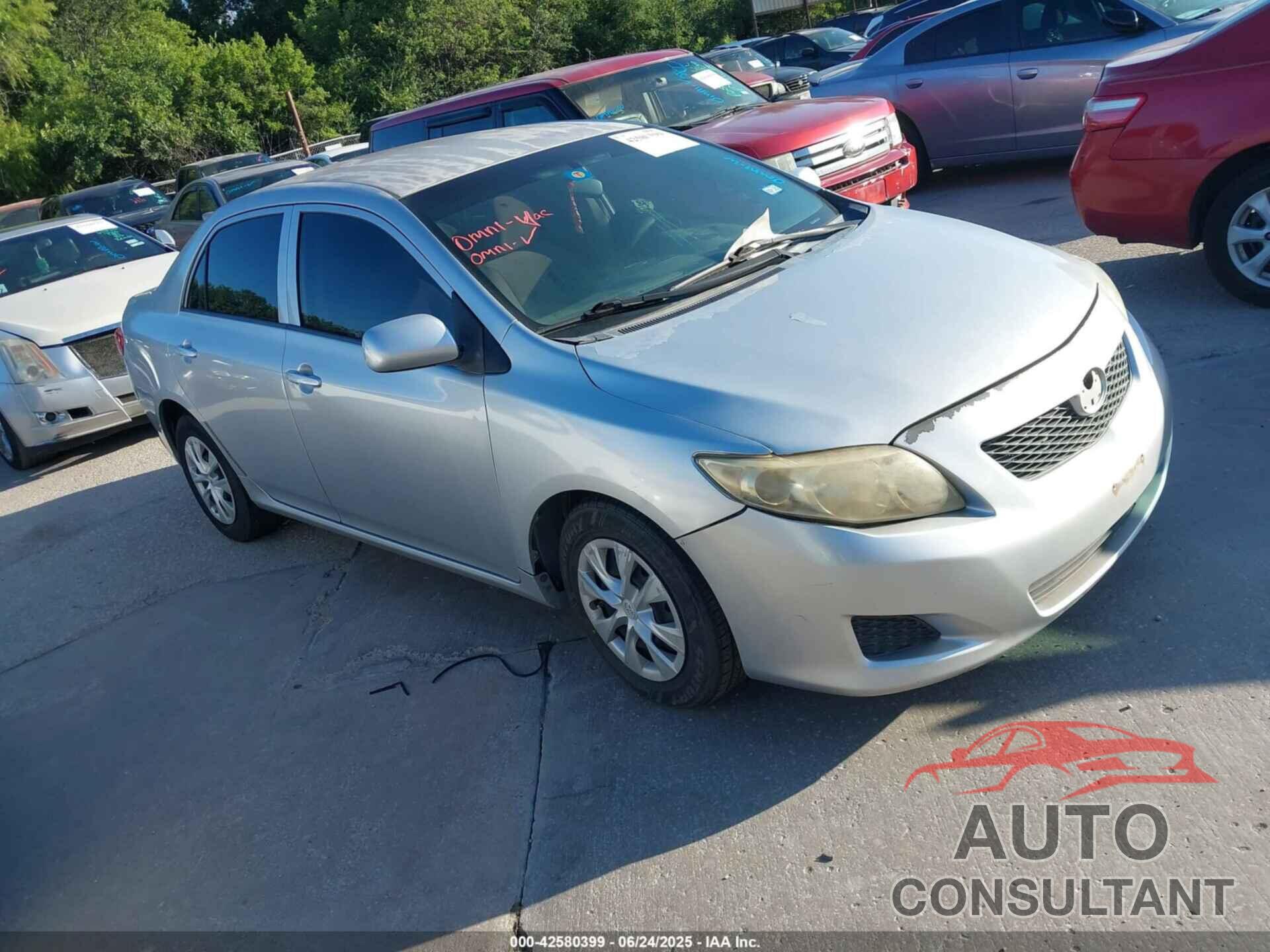 TOYOTA COROLLA 2010 - JTDBU4EE9A9108008