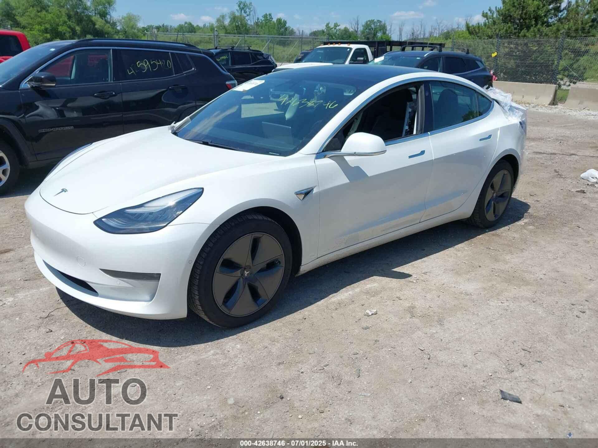 TESLA MODEL 3 2020 - 5YJ3E1EB0LF744430