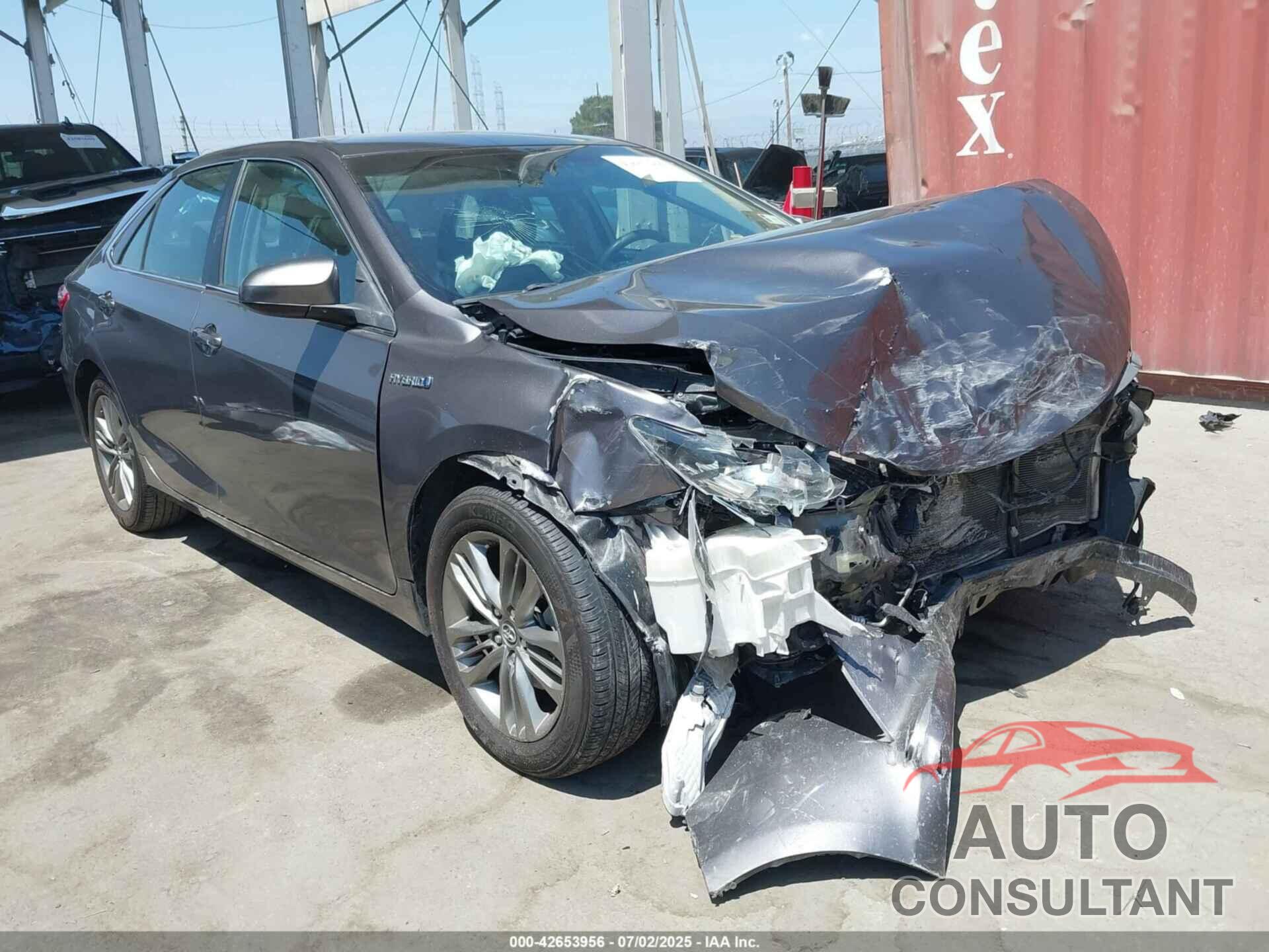 TOYOTA CAMRY HYBRID 2017 - 4T1BD1FK2HU228447