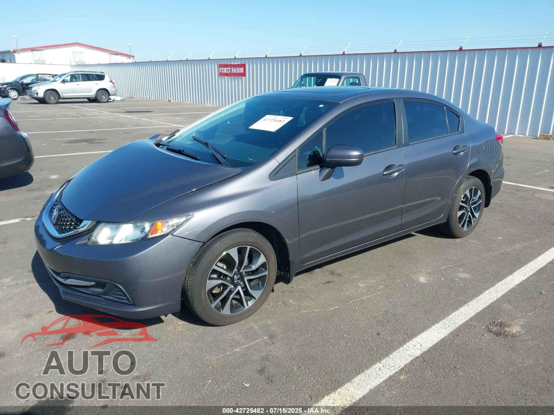 HONDA CIVIC 2015 - 2HGFB2F83FH523094