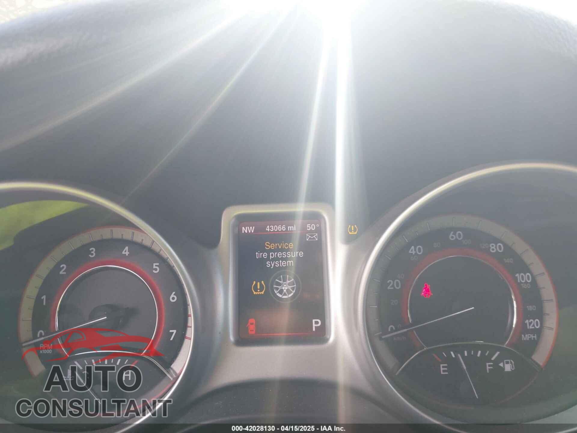 DODGE JOURNEY 2013 - 3C4PDCBG5DT564962