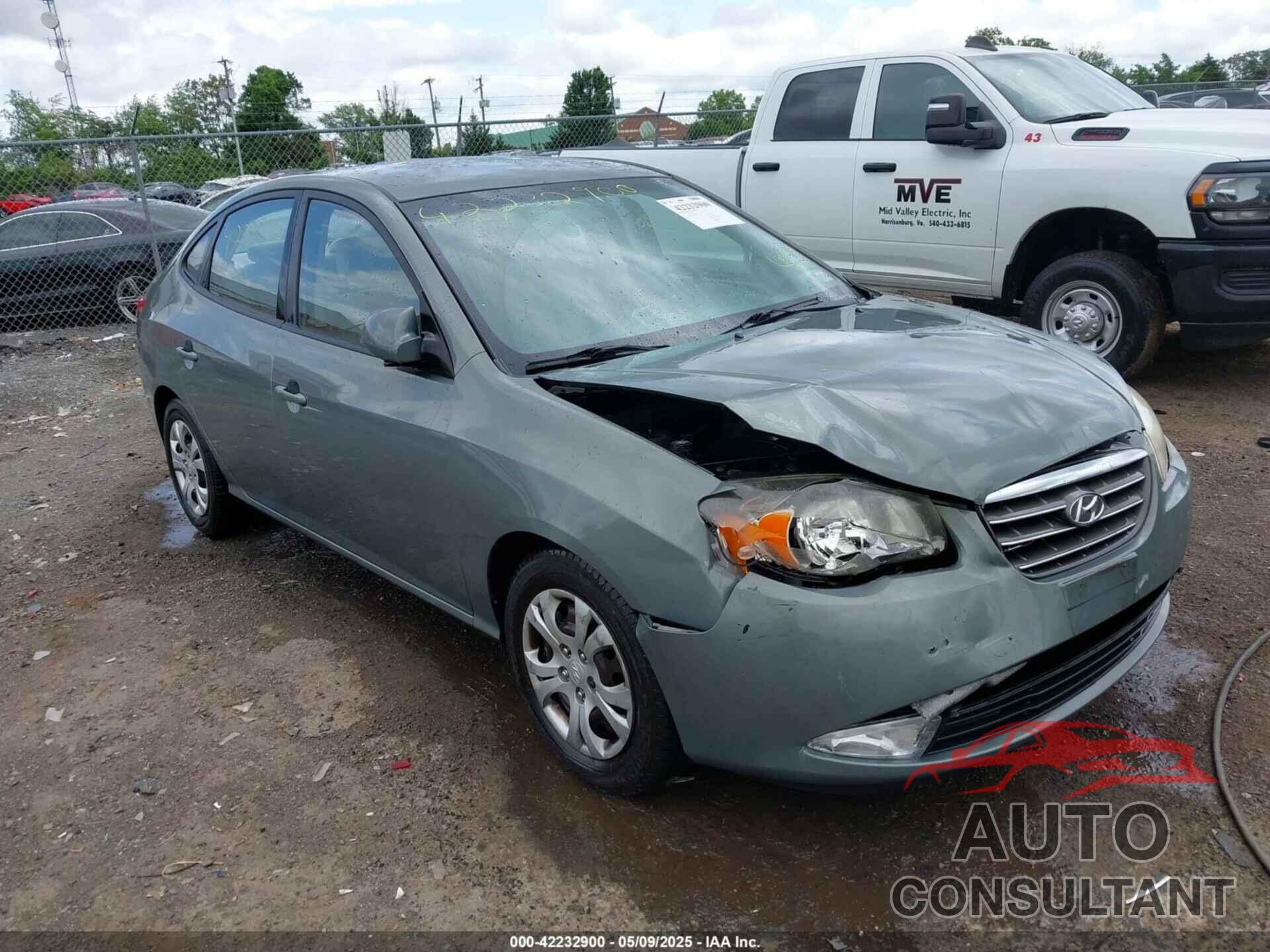 HYUNDAI ELANTRA 2009 - KMHDU46D09U802461
