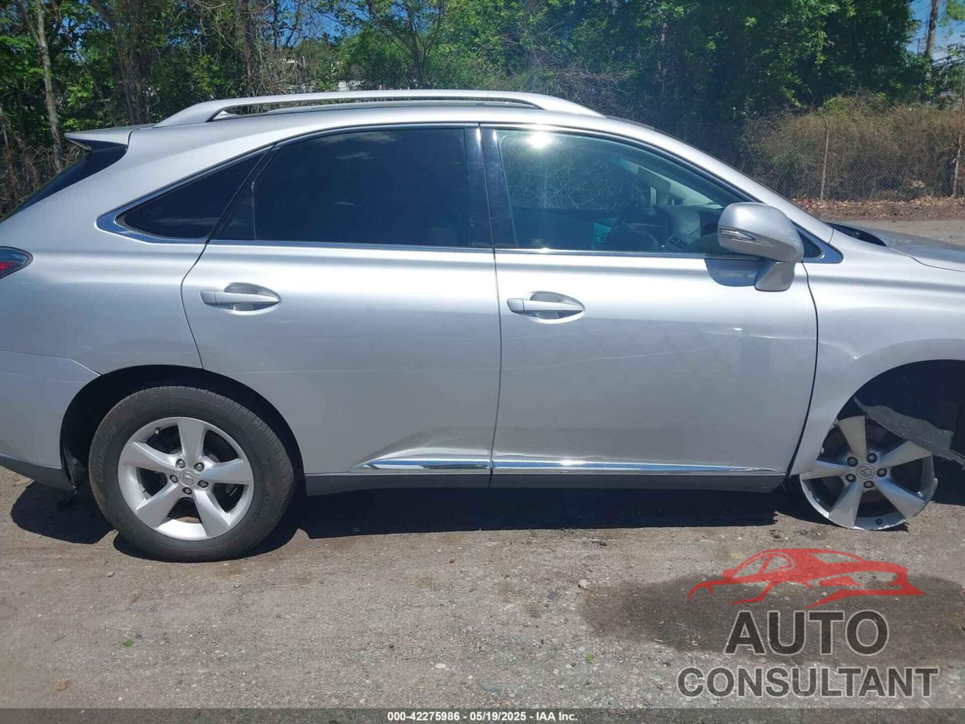 LEXUS RX 350 2010 - 2T2BK1BA0AC020105