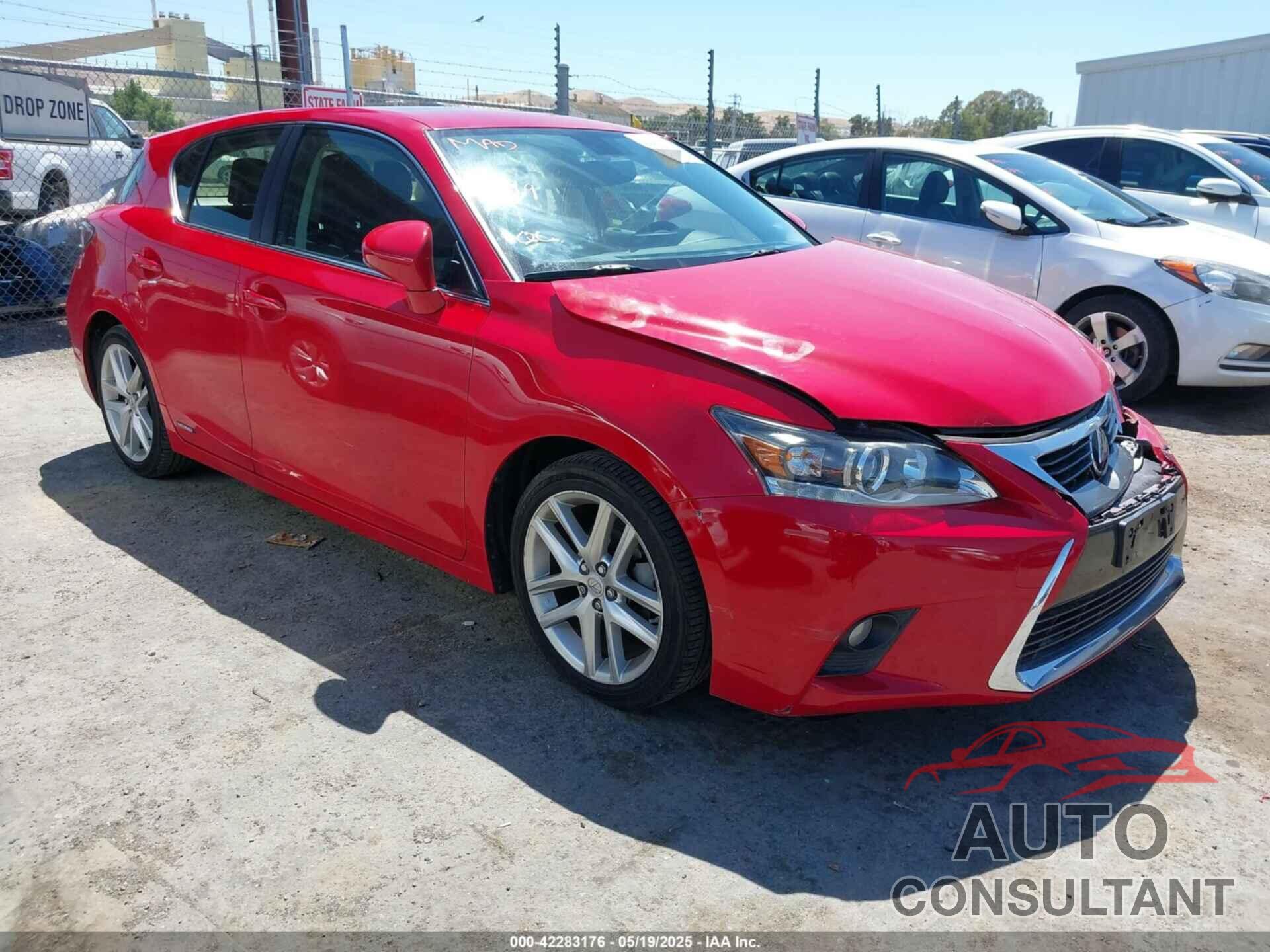 LEXUS CT 200H 2016 - JTHKD5BH7G2267209
