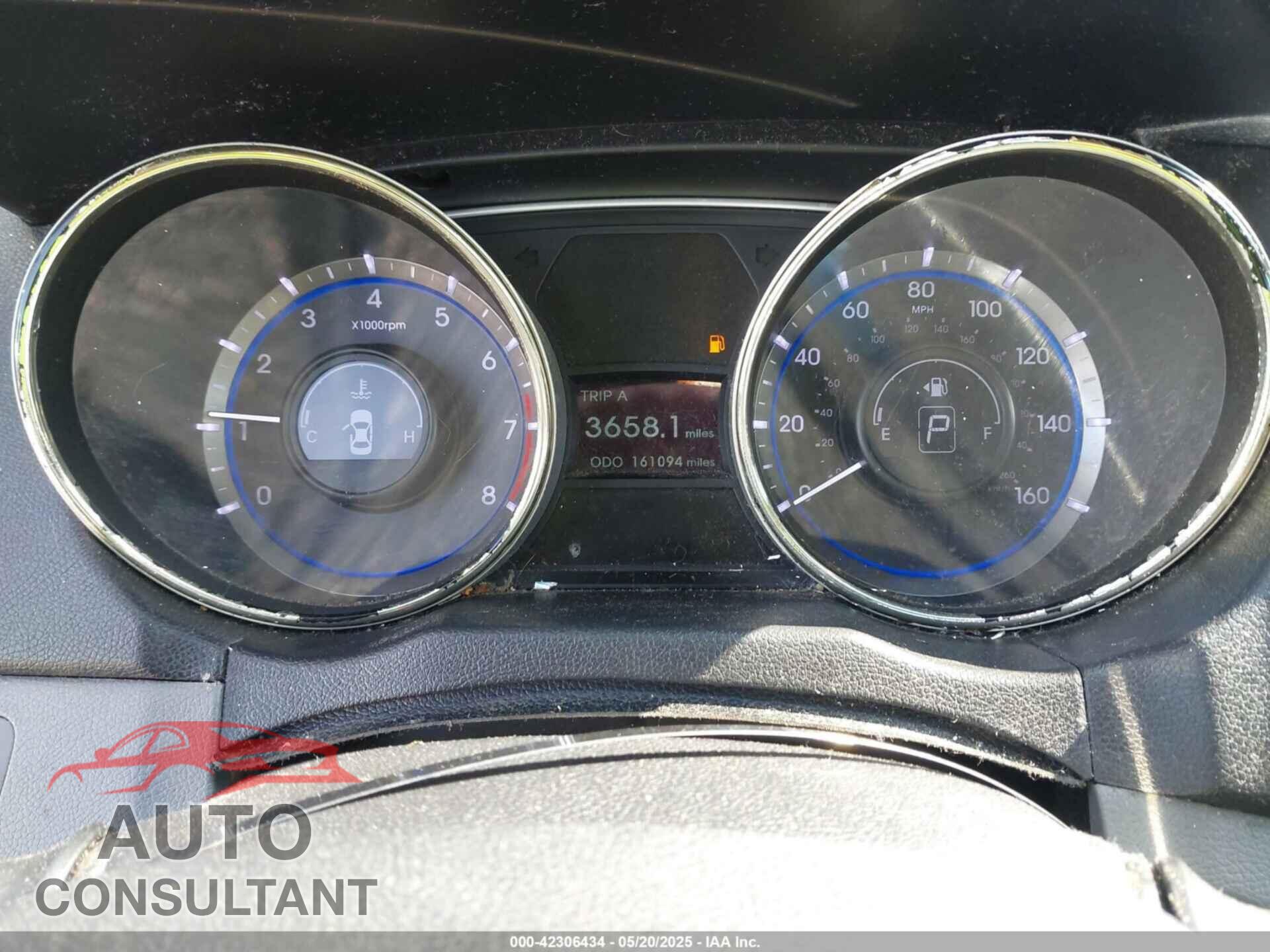 HYUNDAI SONATA 2013 - 5NPEB4AC1DH700618
